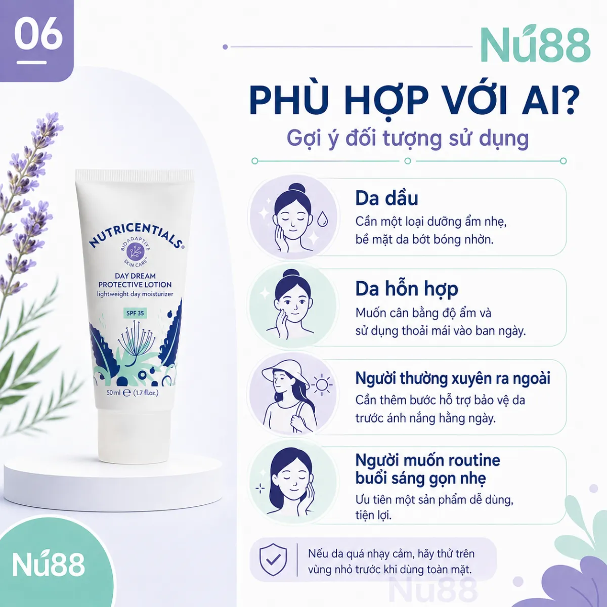 Kem dưỡng ẩm Nutricentials Day Dream SPF 35 giảm giá từ 1.491.000đ còn 9xx.000đ kèm quà tặng 600.000đ. Dưỡng ẩm, chống nắng, kiểm soát dầu cho da mềm mịn suốt cả ngày._thumbnail_6