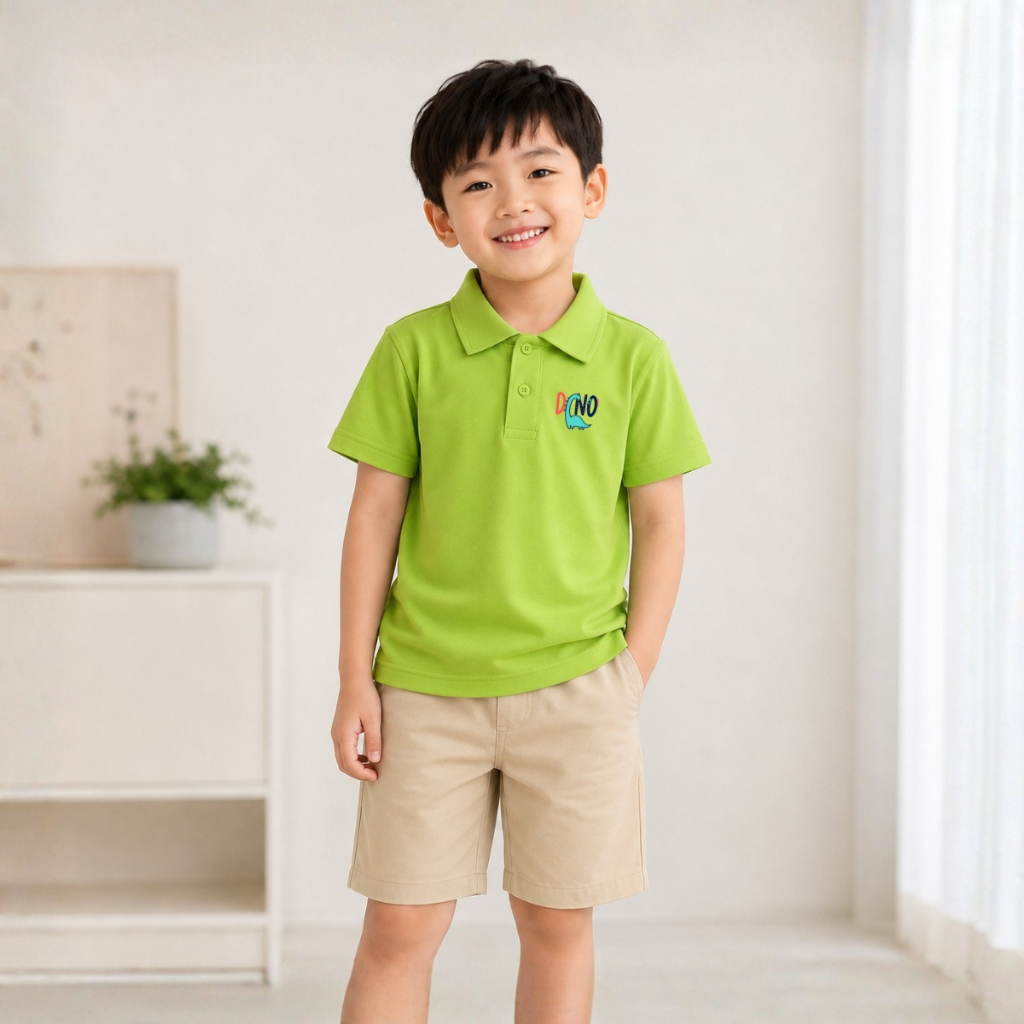 Áo polo bé trai hình Khủng long DINO - Loza Kids PL3649_thumbnail_0