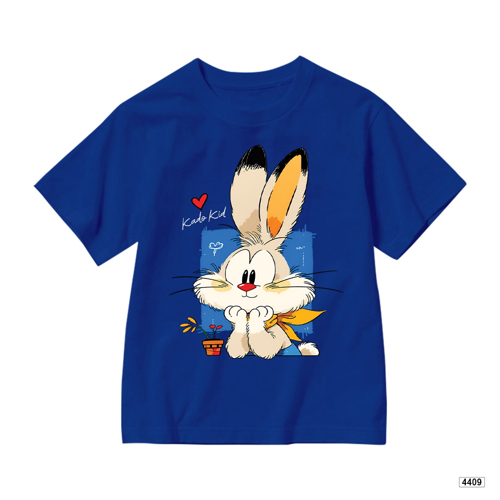 Áo thun bé gái form rộng bunny love Hàn Quốc Kado 4409_thumbnail_13