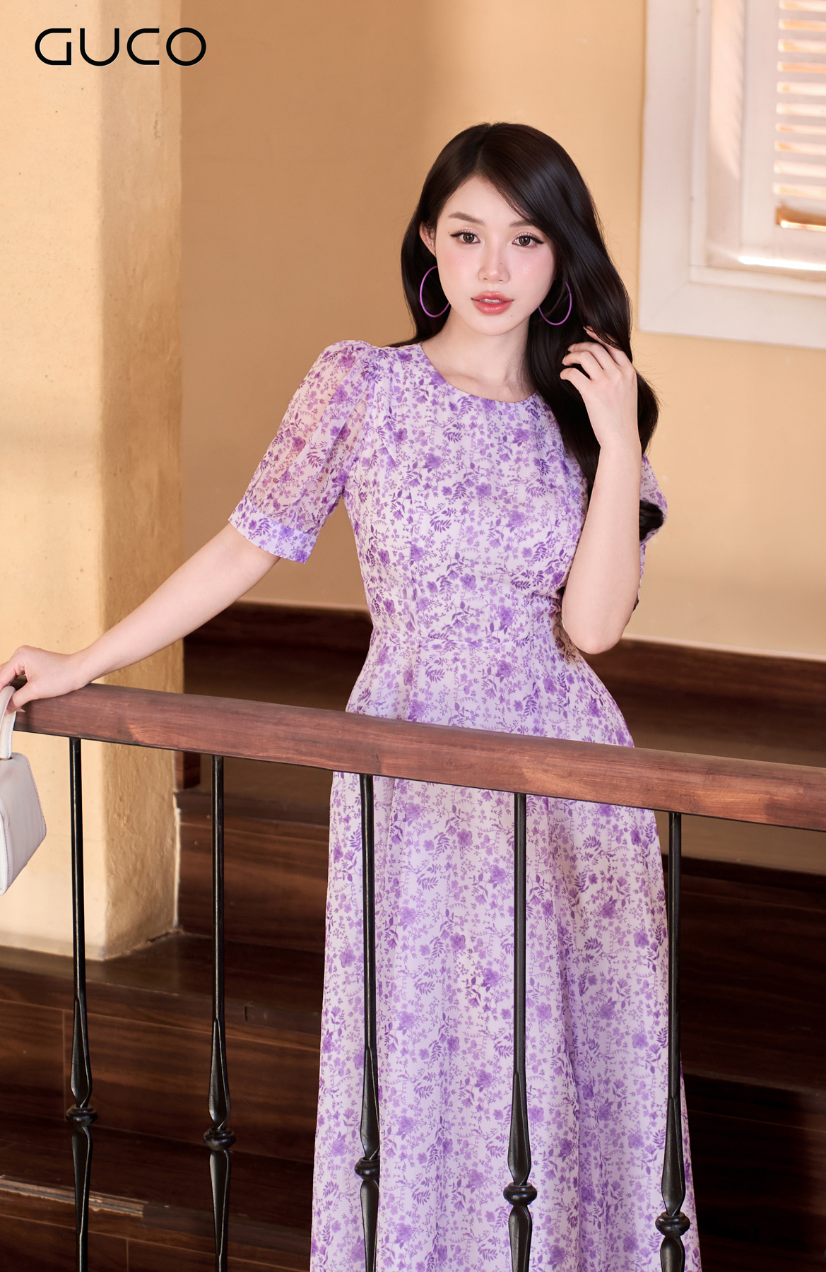 GUCO Đầm Maxi Tím Nàng Thơ - 5100_thumbnail_3