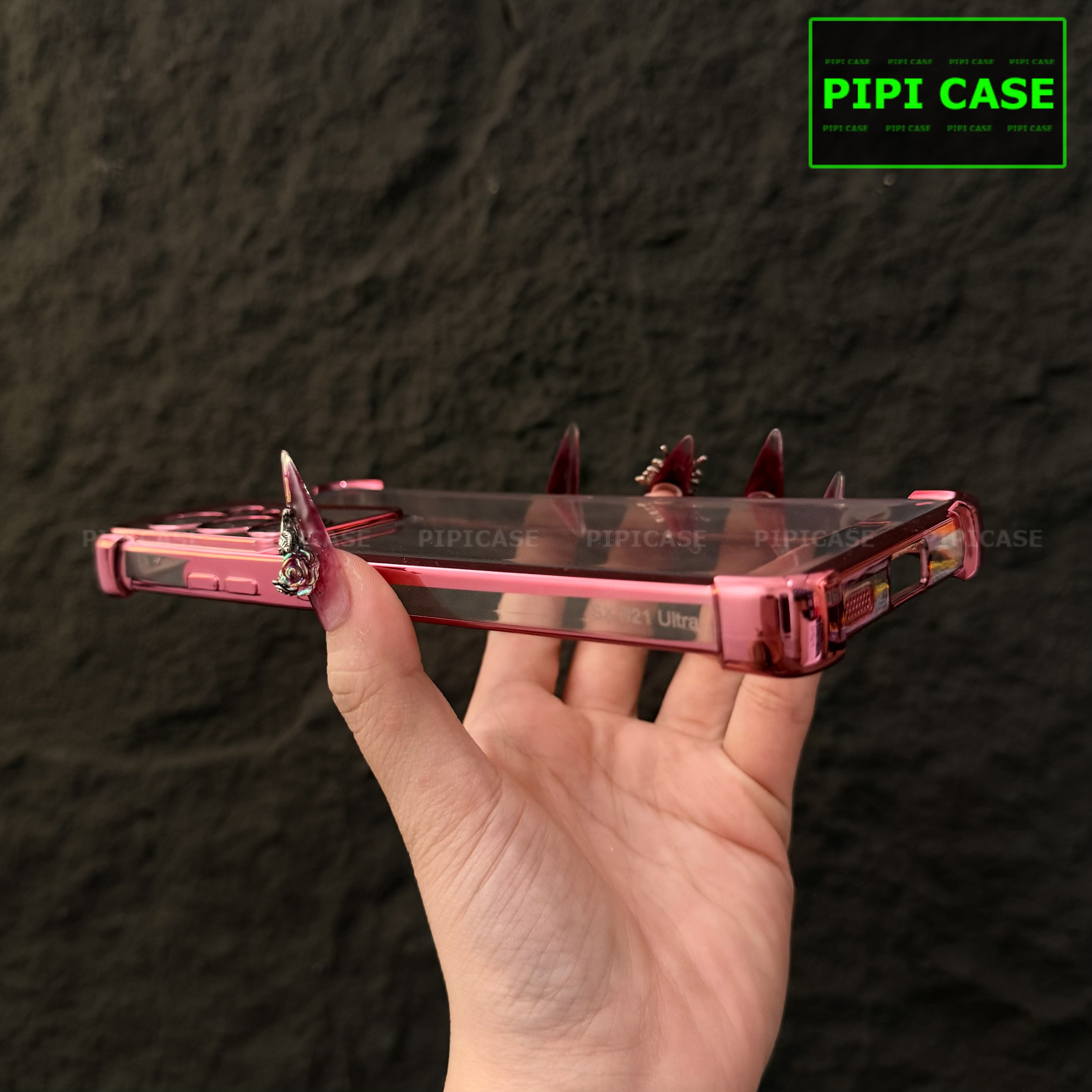 Ốp Lưng Samsung S21 Ultra 5G - Gu - Hồng_thumbnail_1