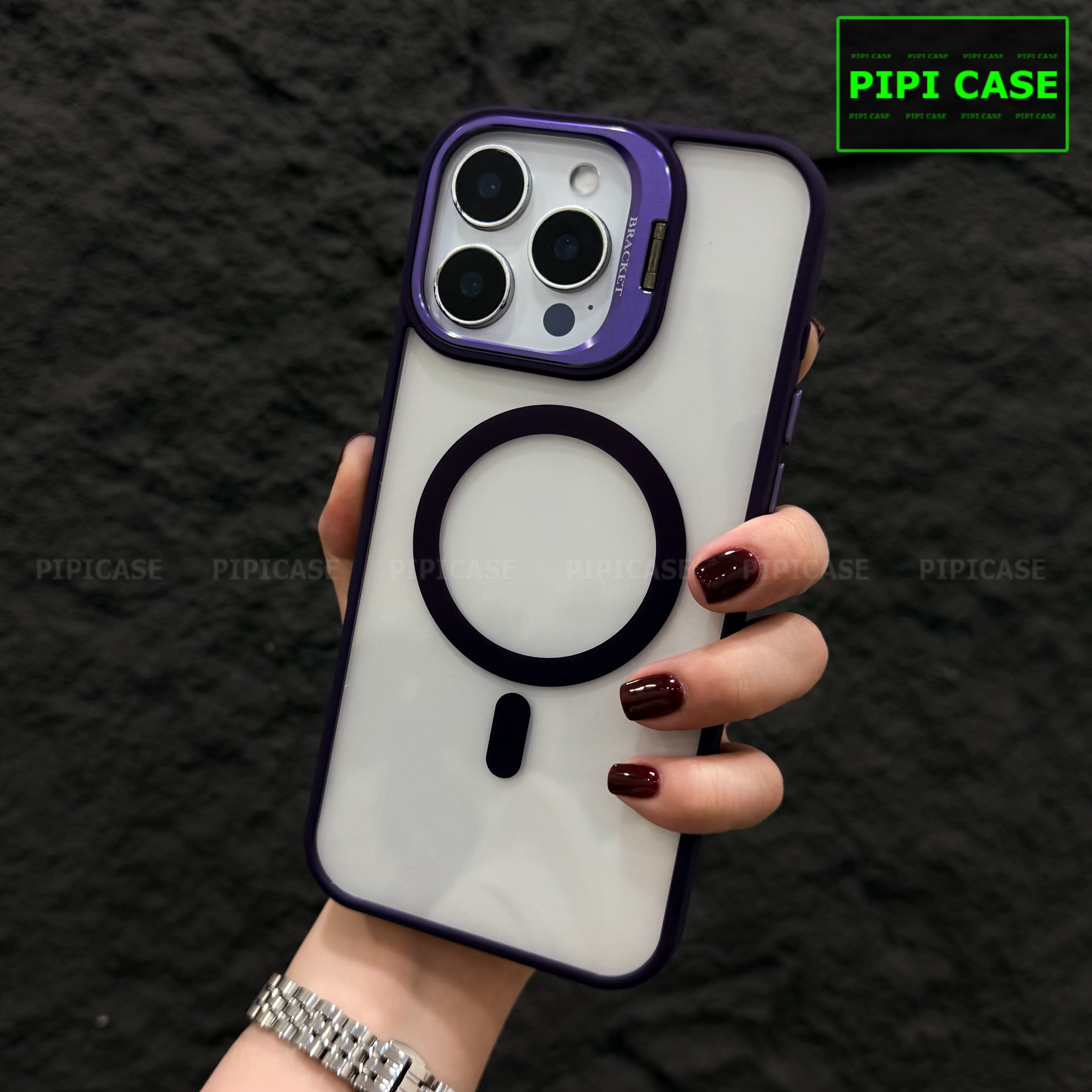 Ốp Lưng iPhone 14 Pro Max - Dansi - Tím_thumbnail_11