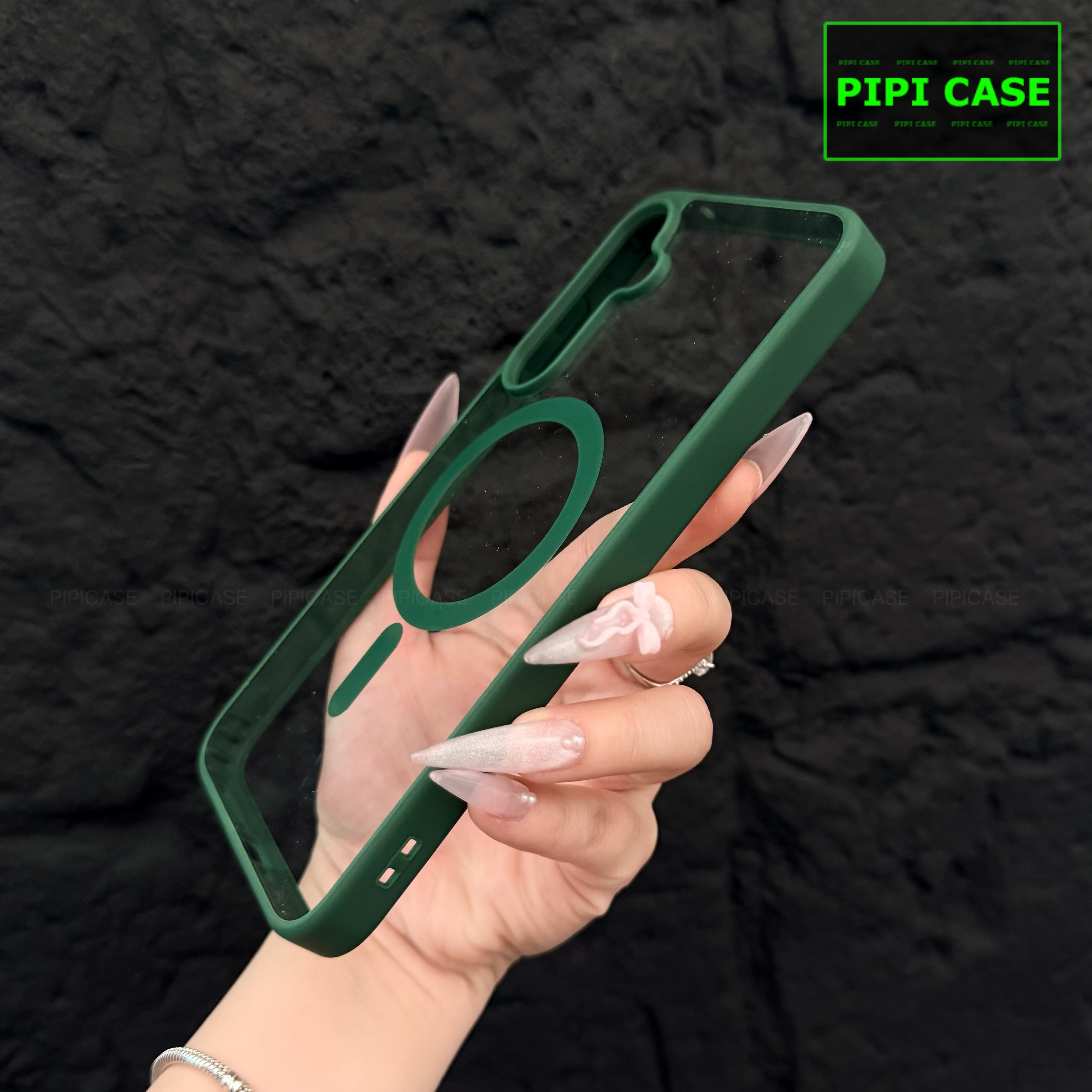 Ốp Lưng Samsung S24 5G - Chic - Xanh Lá_thumbnail_2