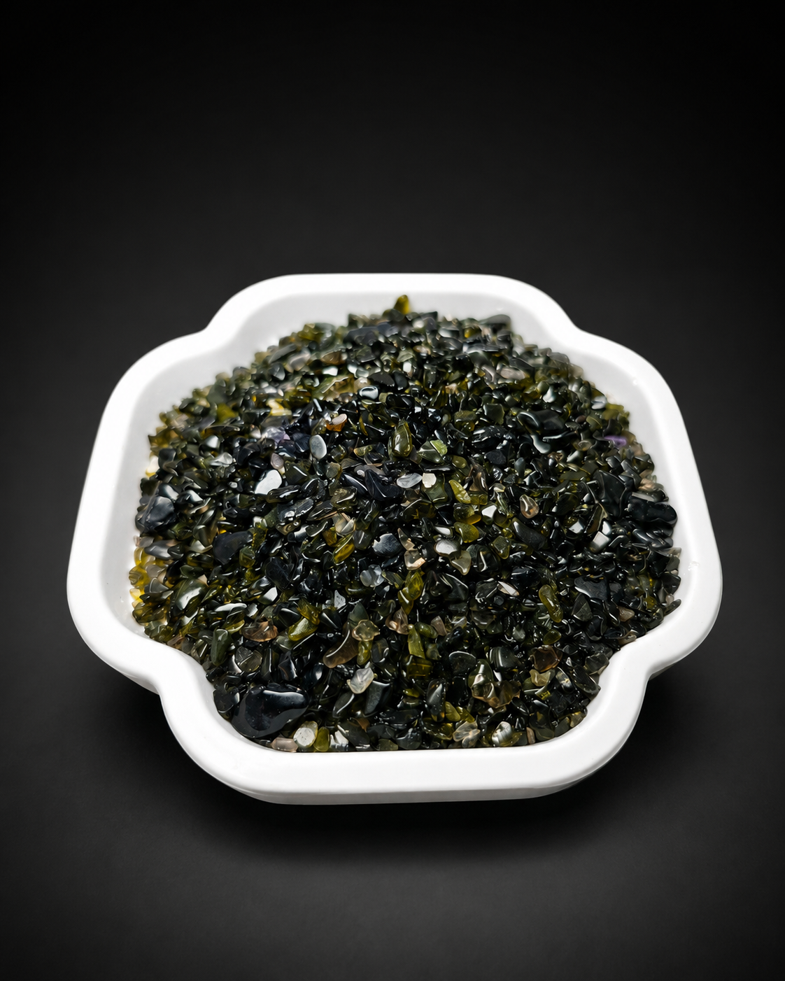 Vụn Đá Siêu Nhỏ Black Obsidian