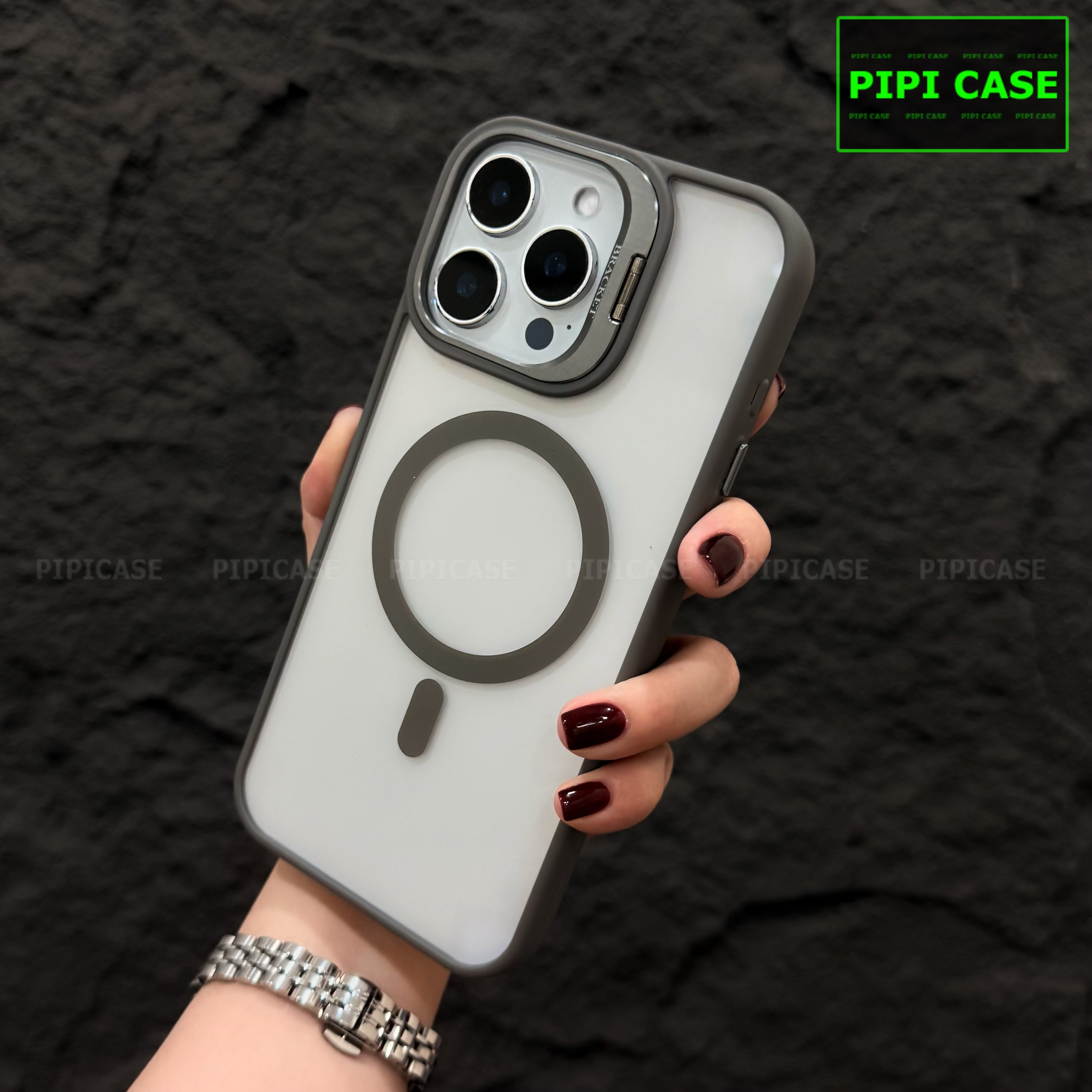 Ốp Lưng iPhone 14 Pro Max - Dansi - Xám_thumbnail_10