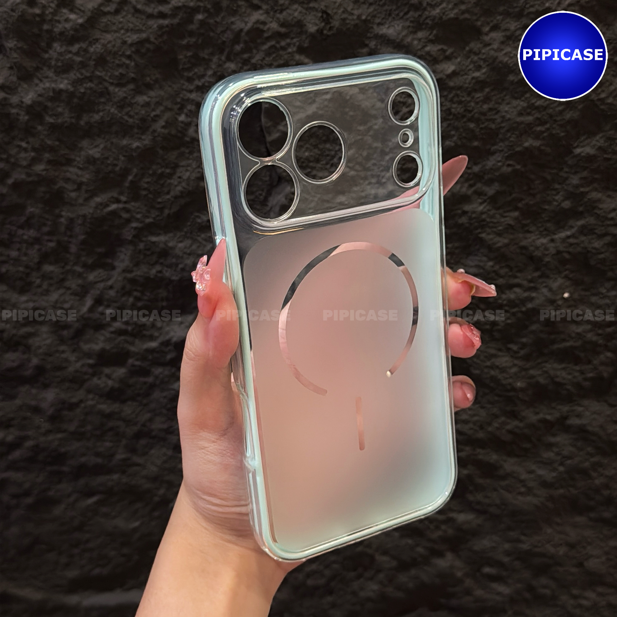 Ốp Lưng iPhone 17 Pro Max - Lucye - Xanh Mint_thumbnail_1