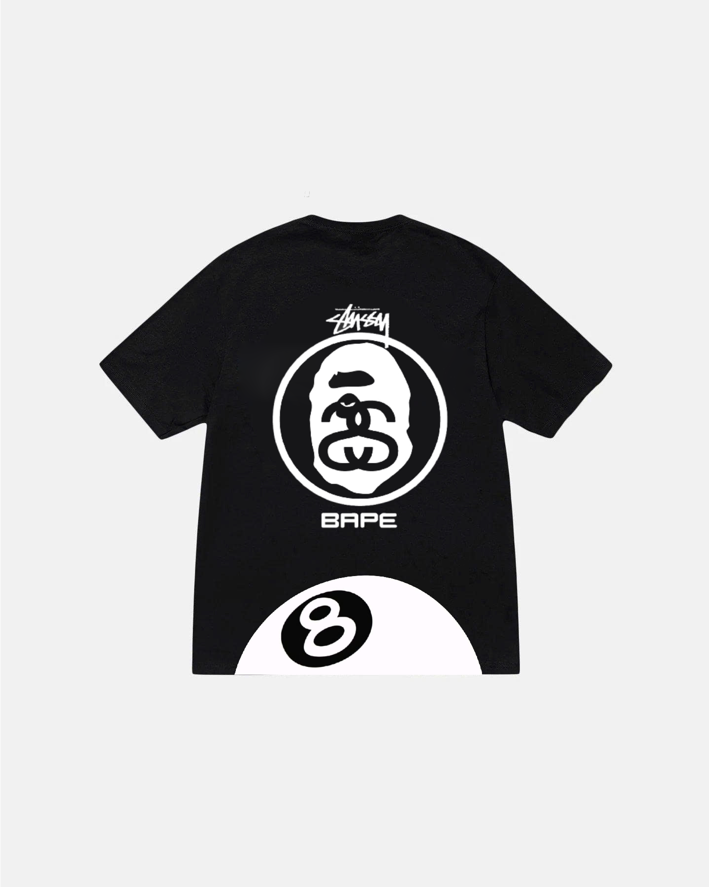 A BATHING APE® ft. STUSSY TEE