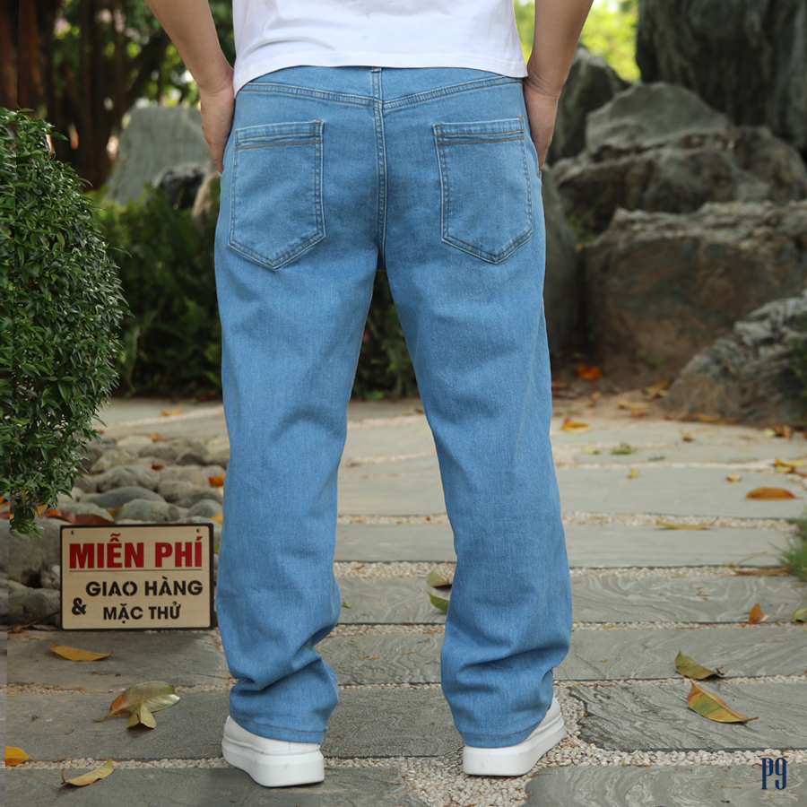 Quần Jeans nam dáng suông rộng ( P9 )