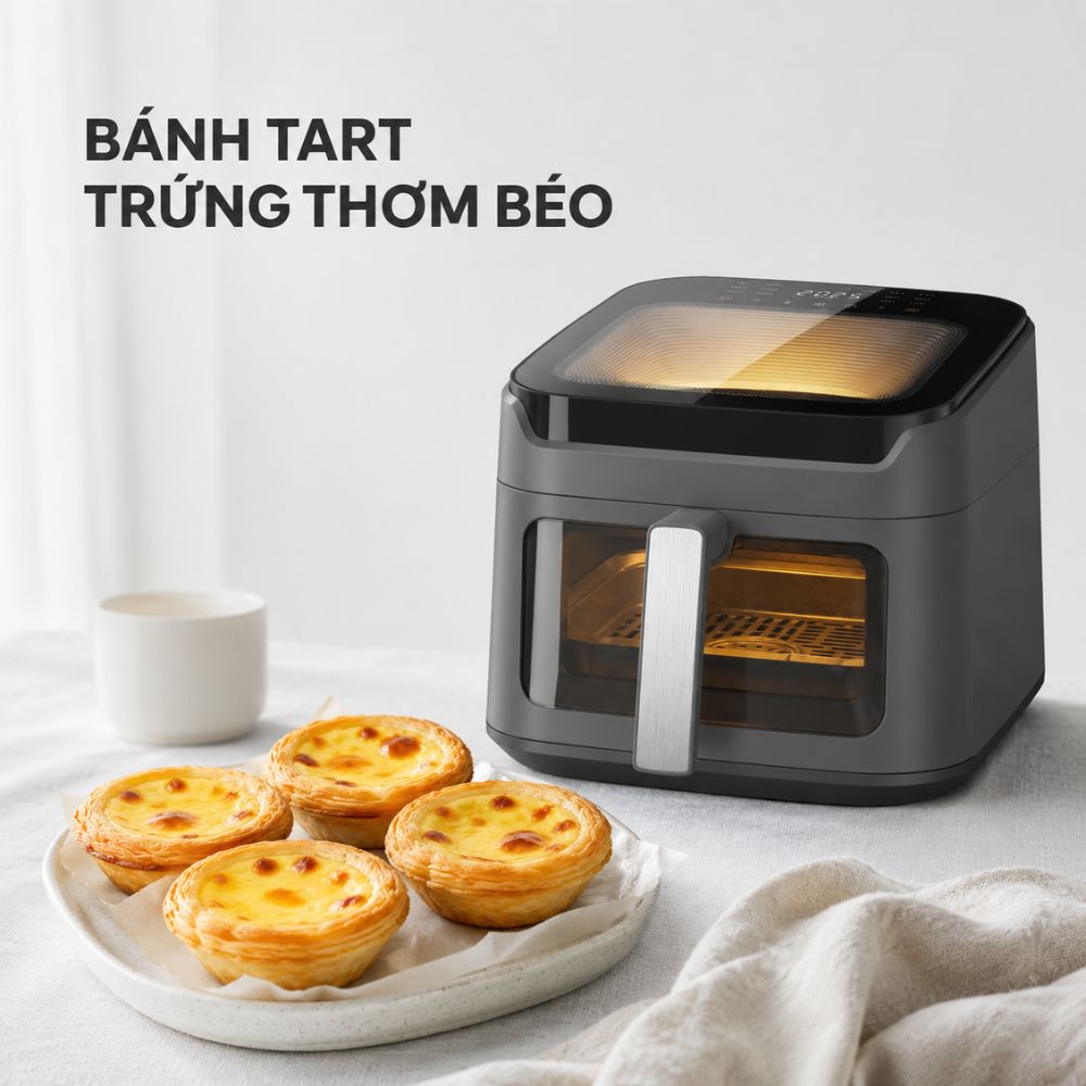Nồi chiên không dầu Mishio MK473 7L - Quan sát món ngon qua cửa kính_thumbnail_12