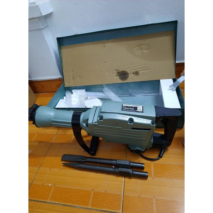 Máy đục bê tông cầm tay 30mm Hatachi PH65A -1800w - Máy đục hạng nặng chuyên dụng - Lực đập mạnh - Giá rẻ_thumbnail_7