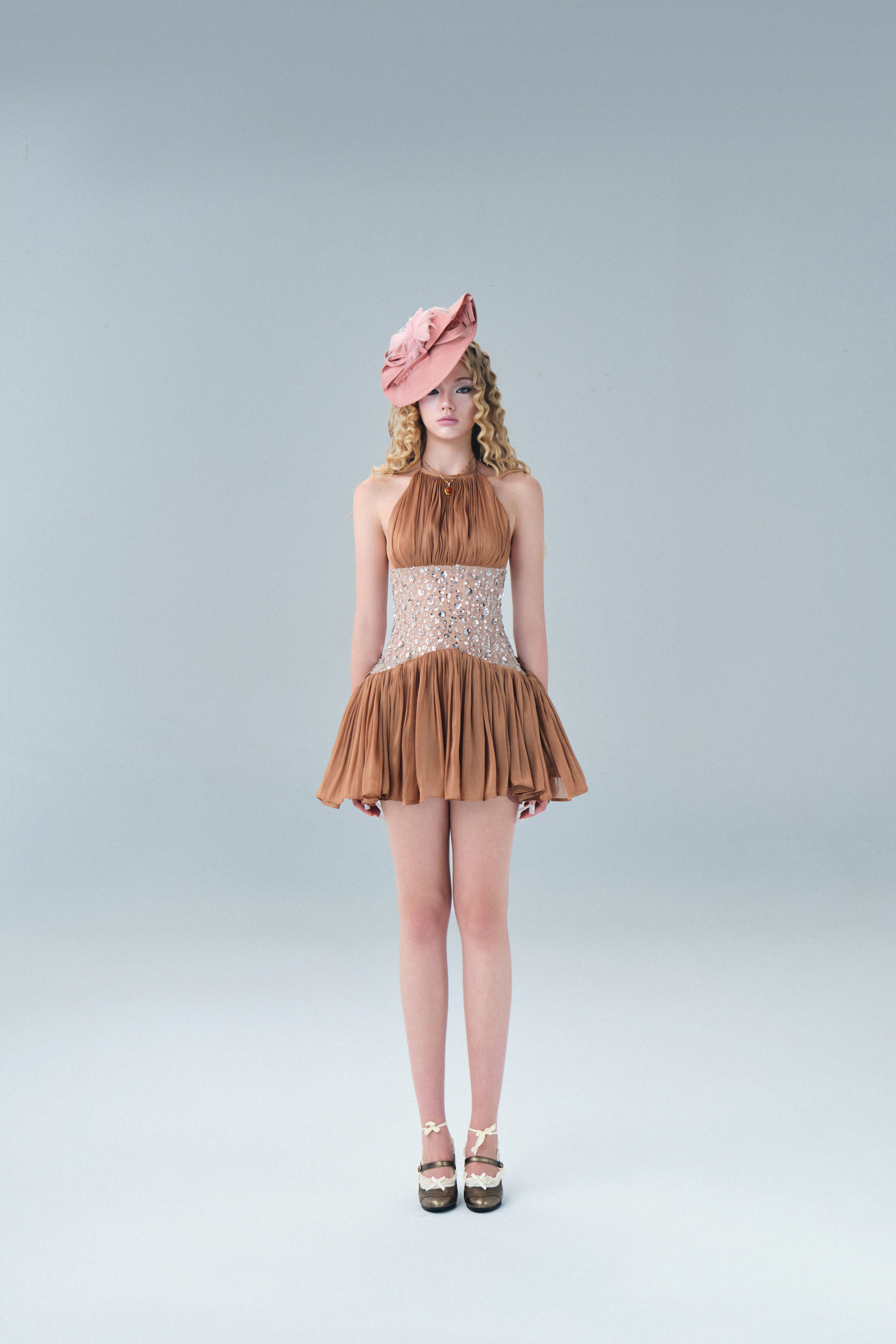 BUBBLE - AMBER GEM DRESS