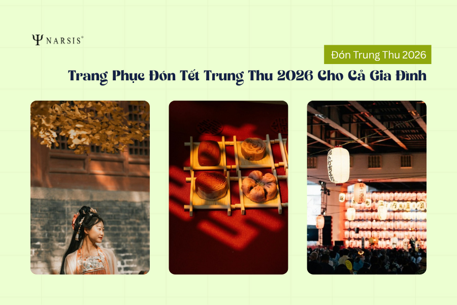 Trang Phục Đón Tết Trung Thu 2026 Cho Cả Gia Đình: Phối Đồ Đẹp