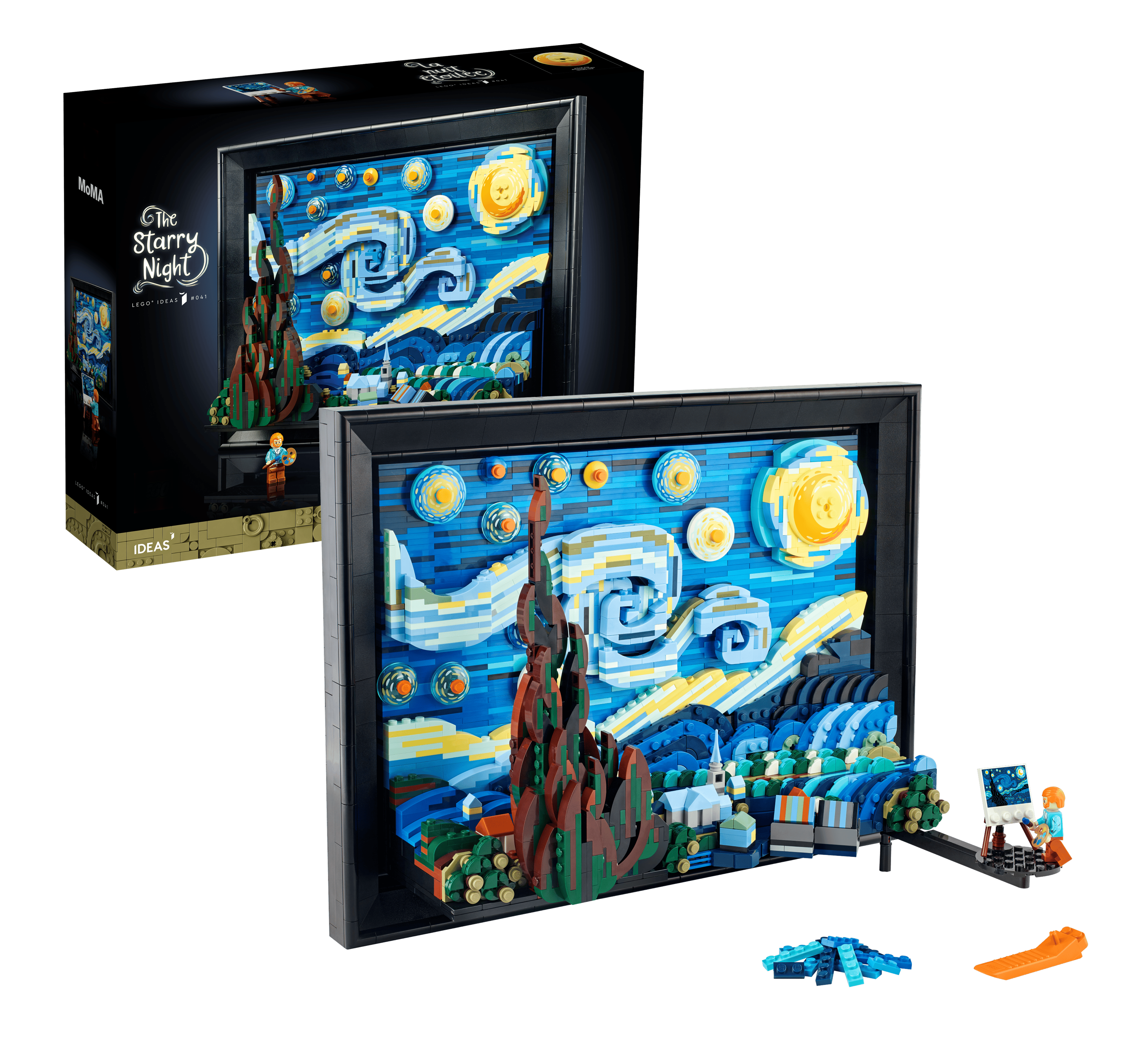 Tranh Non LEGO Vincent van Gogh - The Starry Night