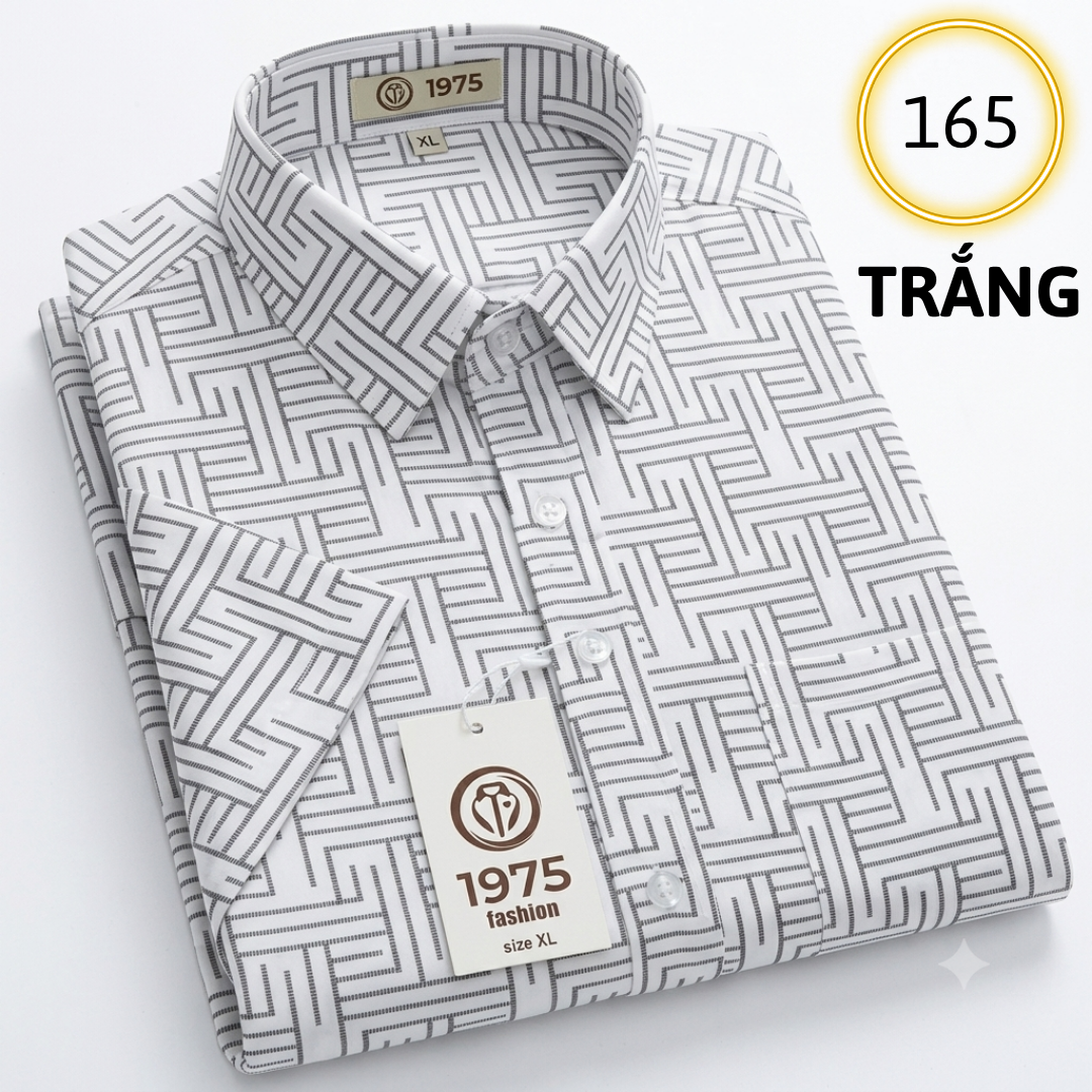 Áo sơ mi 165N - ĐAN TRẮNG
