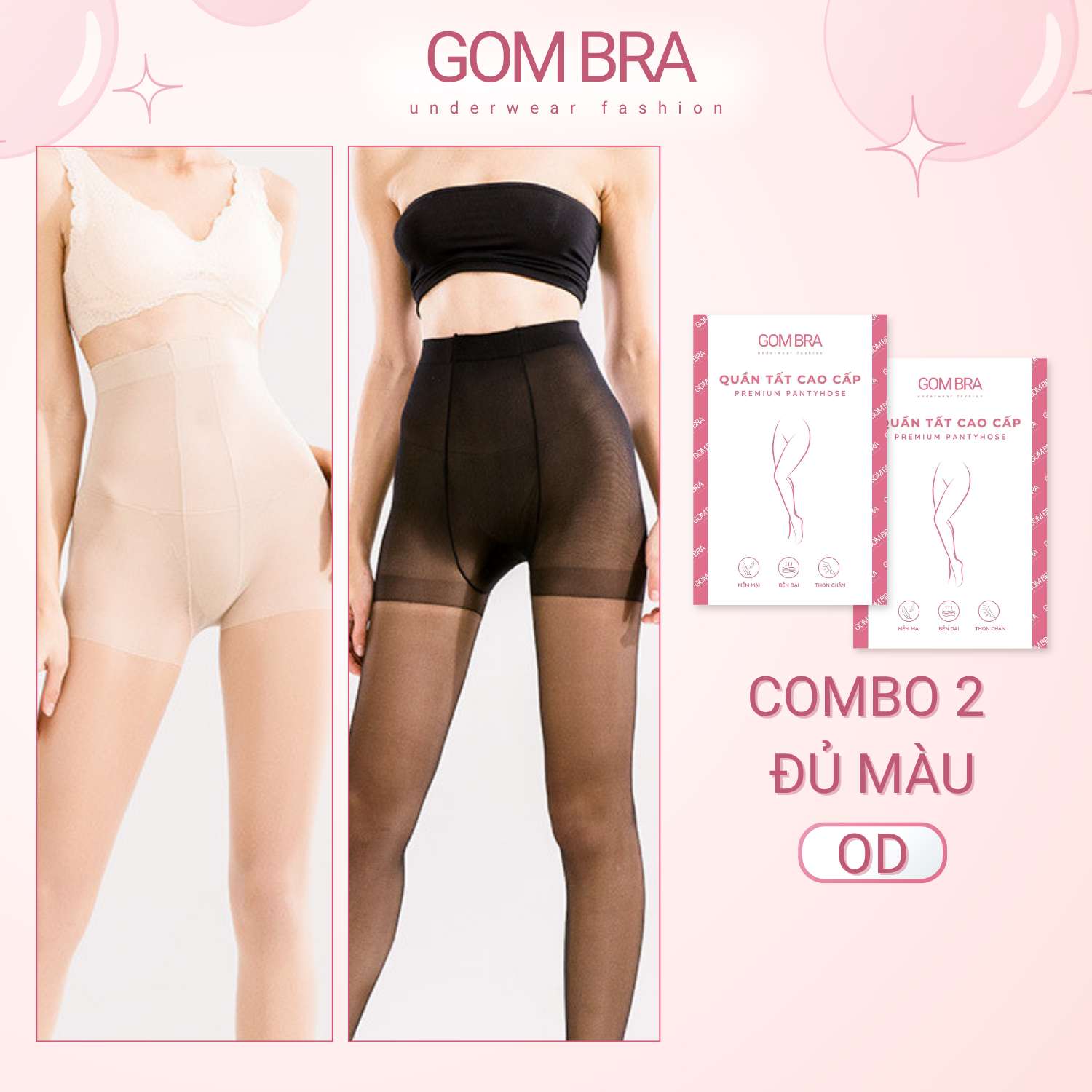 Quần tất lưới tàng hình siêu dai Gom Bra cao cấp, quần vớ nữ chất poly mềm mịn, co dãn thon chân - KAVE-1022_thumbnail_12