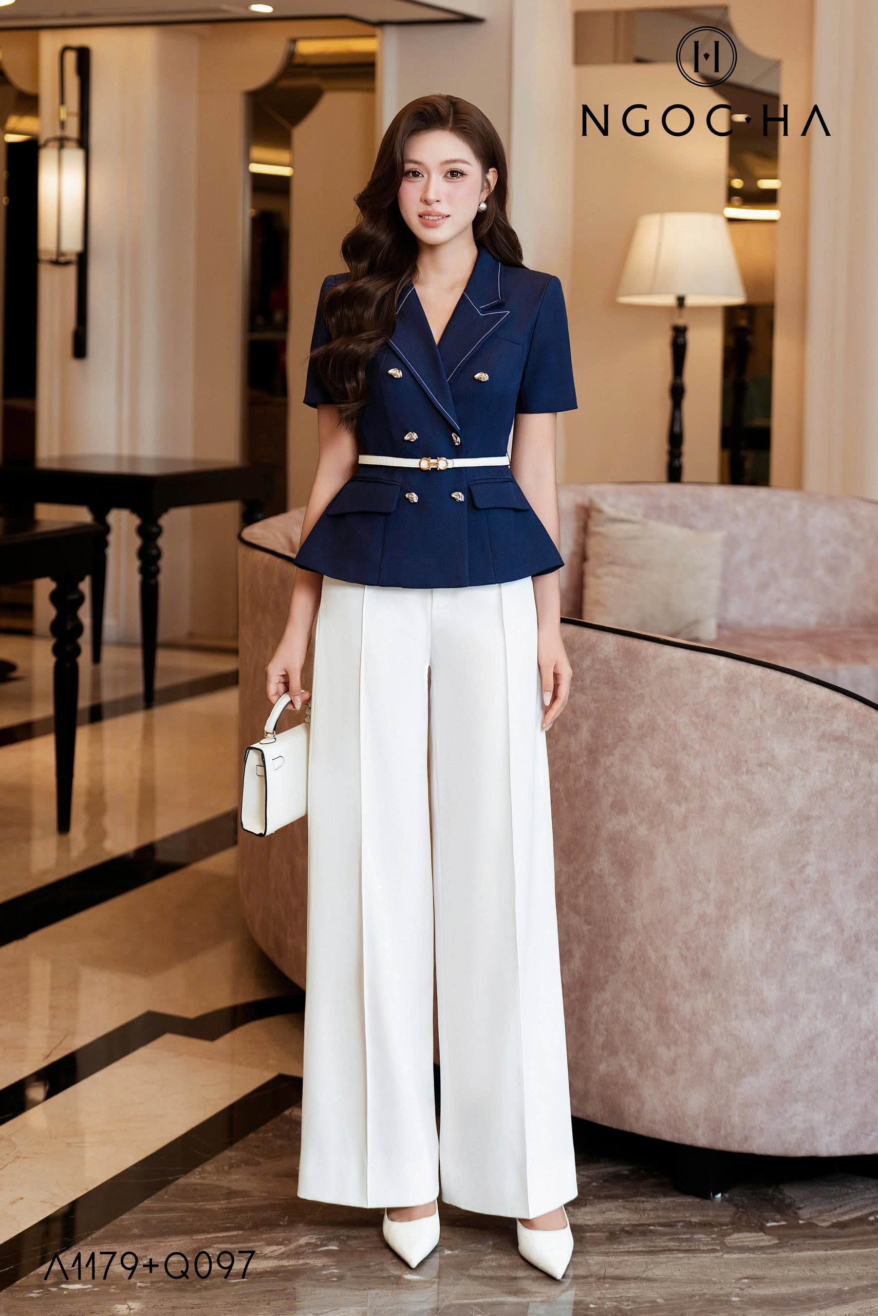 Chloé  Top_ Áo Vest May Đột Cổ A1179_thumbnail_3