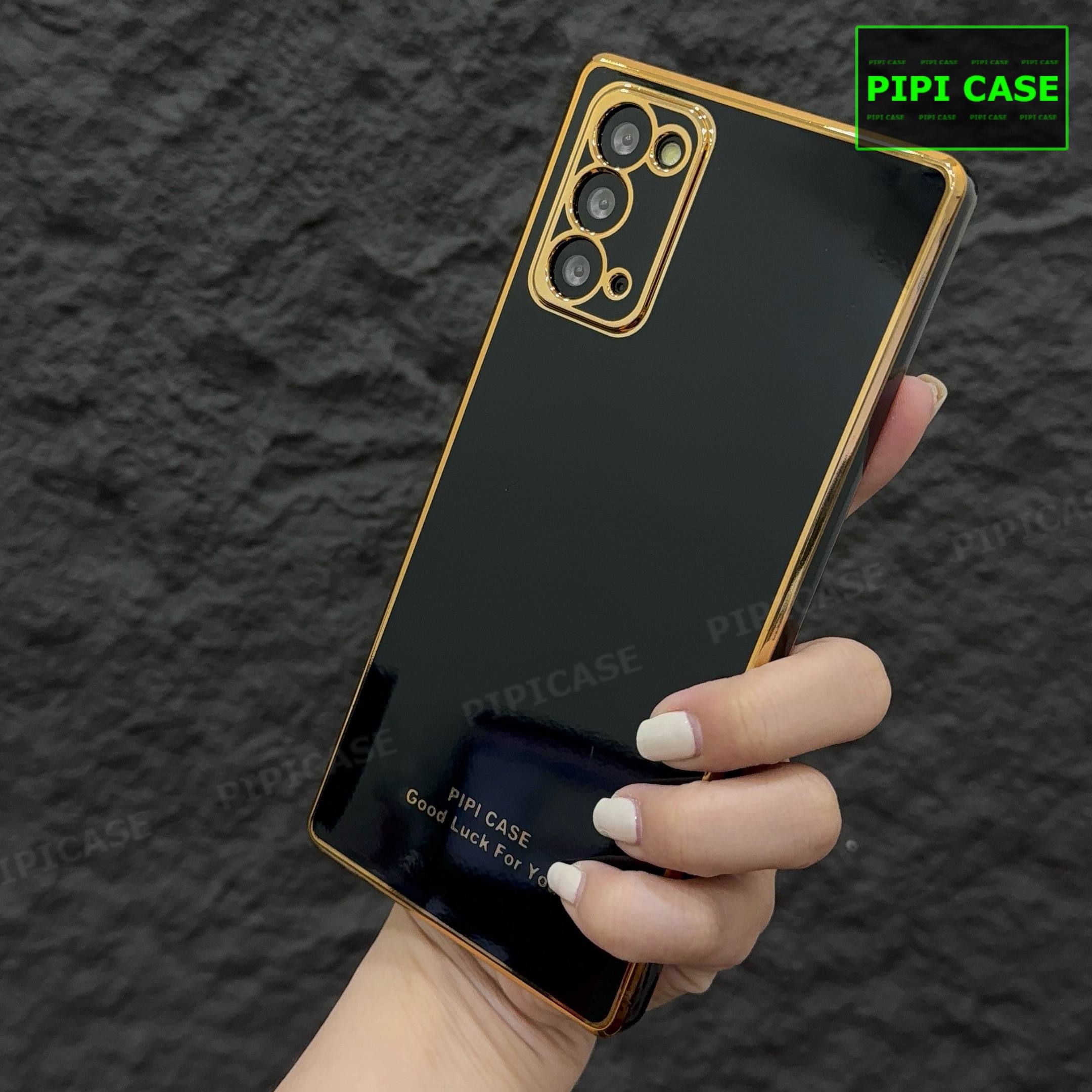 Ốp Lưng Samsung Note 20 5G - Royal - Đen