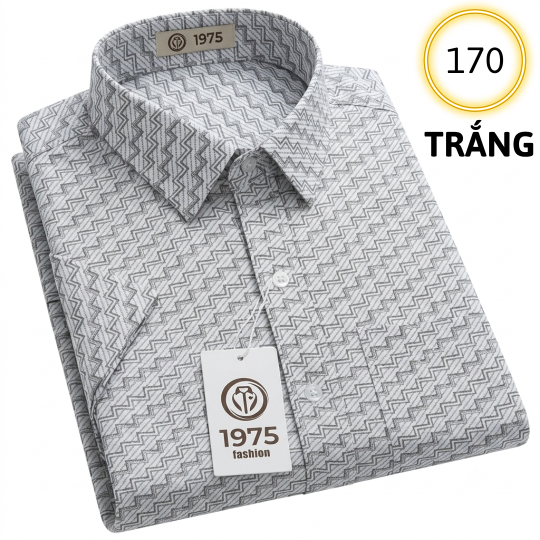 Áo sơ mi 170N - BẬC TRẮNG