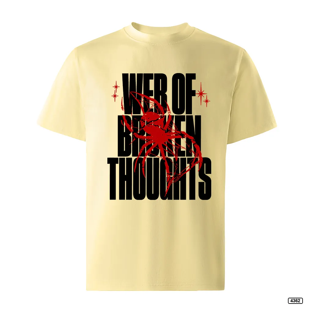 Áo thun nam form rộng Web of Broken Thoughts TeePrint 4362_thumbnail_8