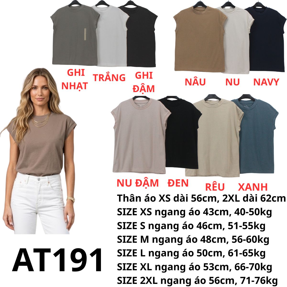 AT191 - Áo thun Muj