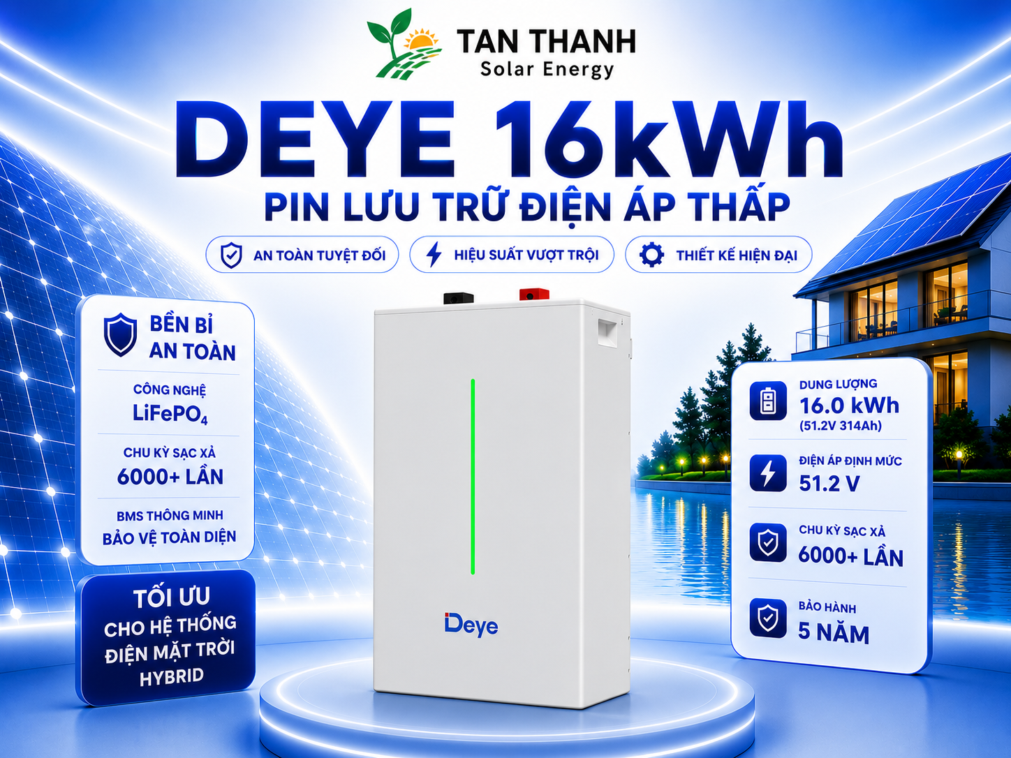 Pin lưu trữ Deye RW-F16