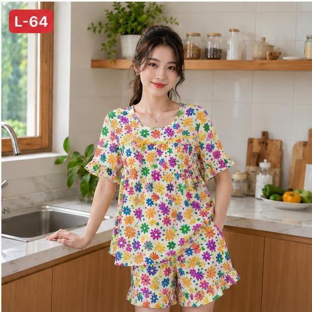 Thích Thư Đồ Bộ Tole Đùi L63 L64 L65 L66 L67 Form Đẹp Mềm Mịn Co Giãn Tốt Áo Quần Dài Thời Trang Cho Nữ_thumbnail_1