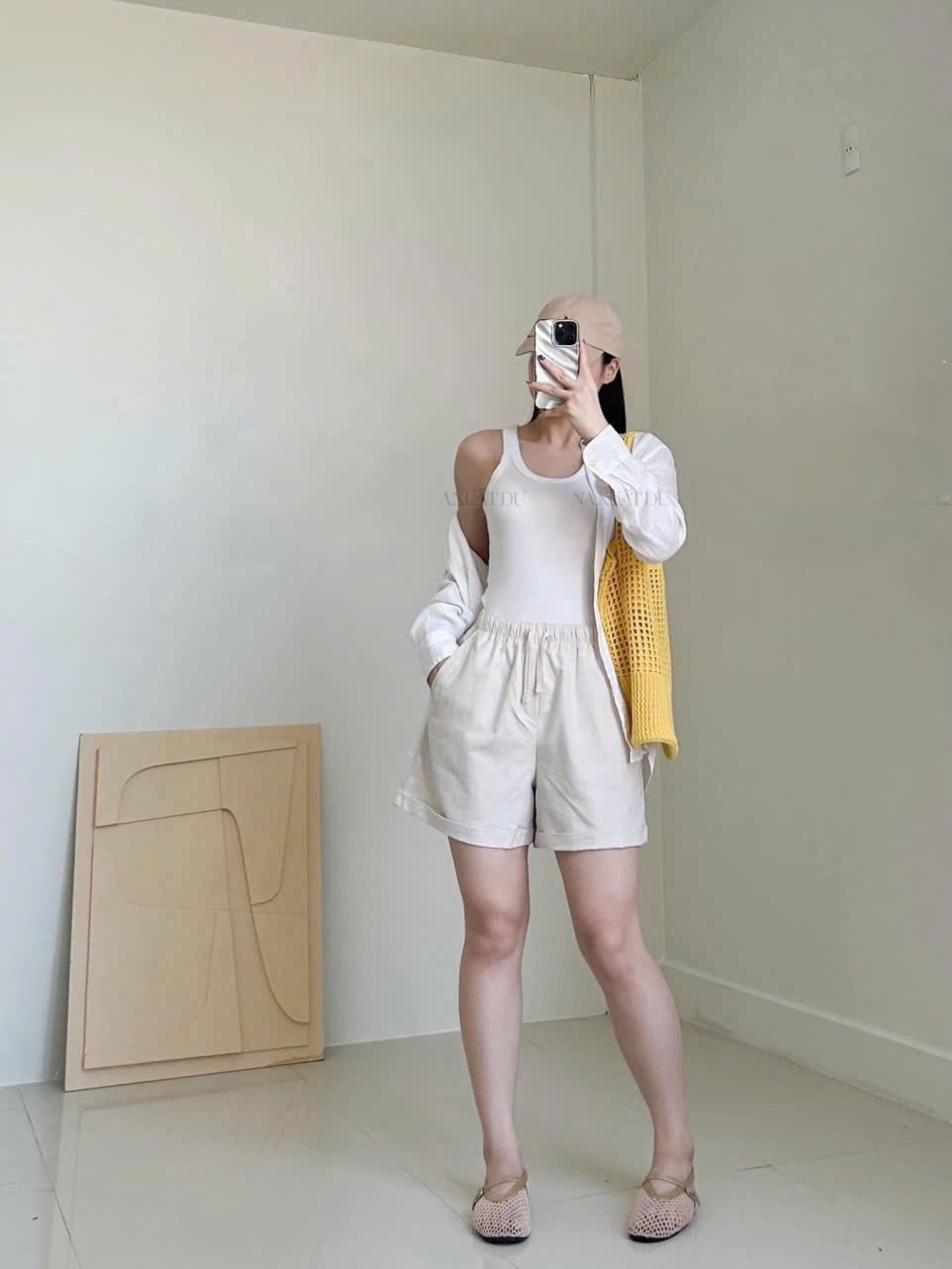 Q200 - Quần đùi linen_thumbnail_5