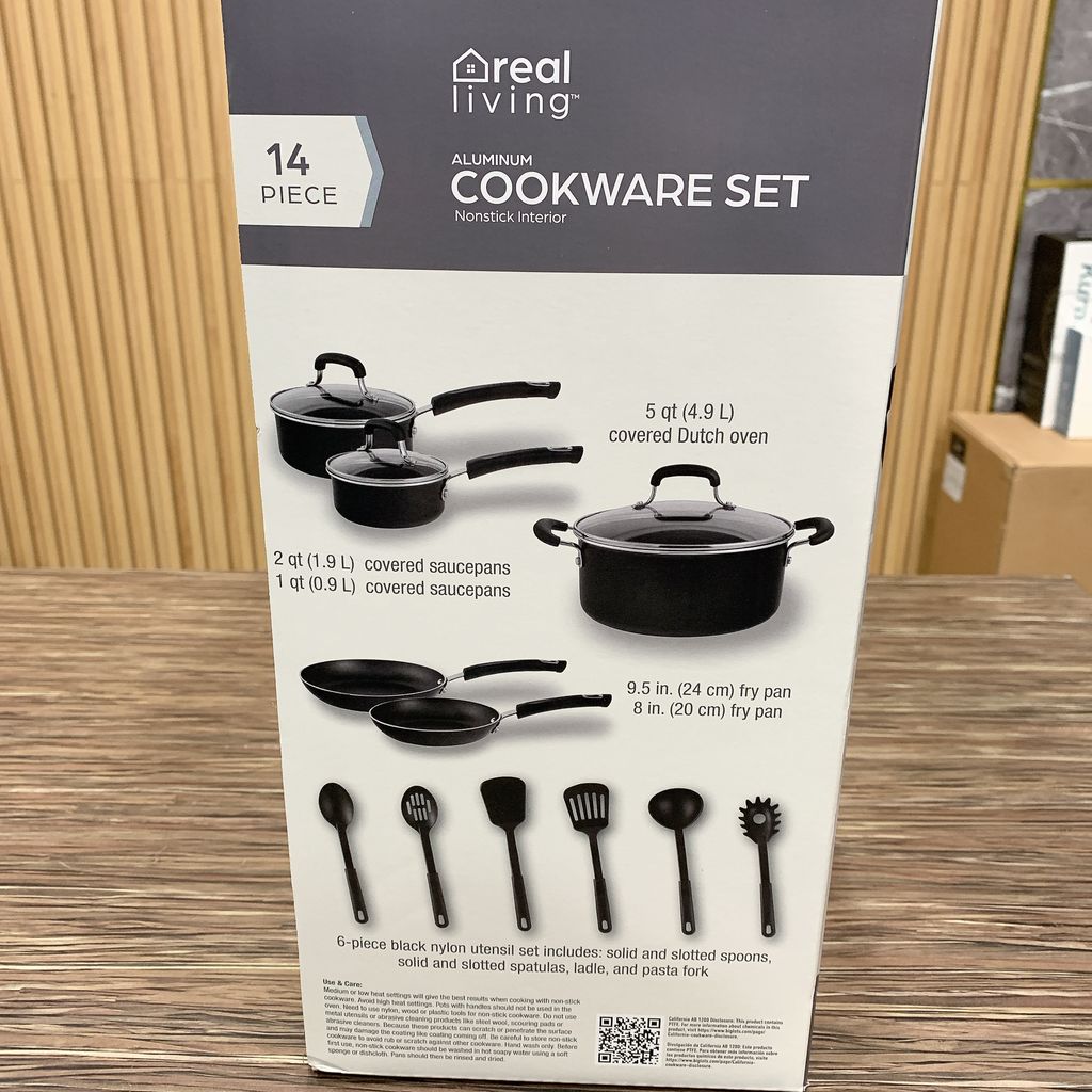 Bộ Nồi Chảo Chống Dính Real Living 14 Món Cao Cấp_thumbnail_3