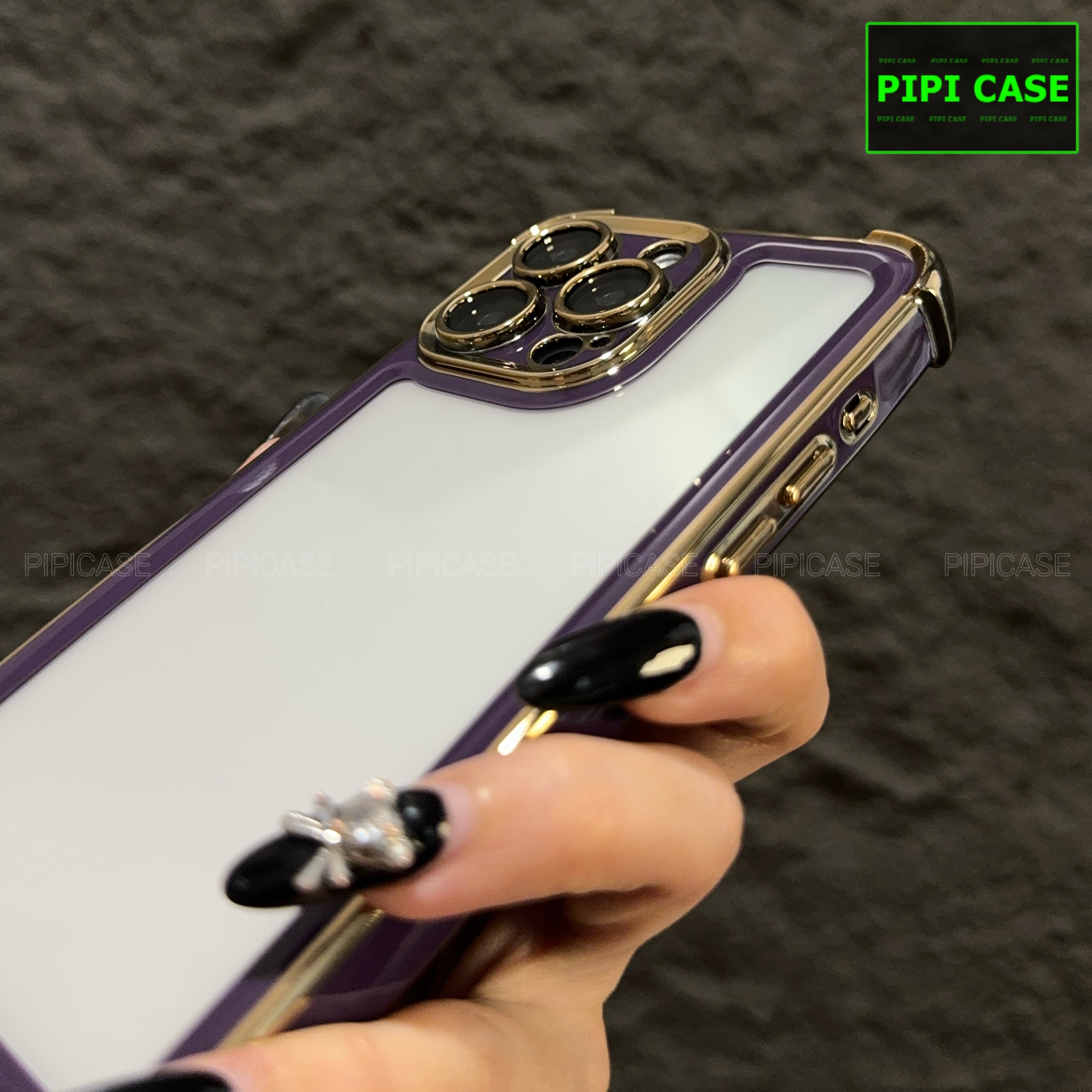 Ốp Lưng iPhone 12 Pro Max - Timo - Tím_thumbnail_1