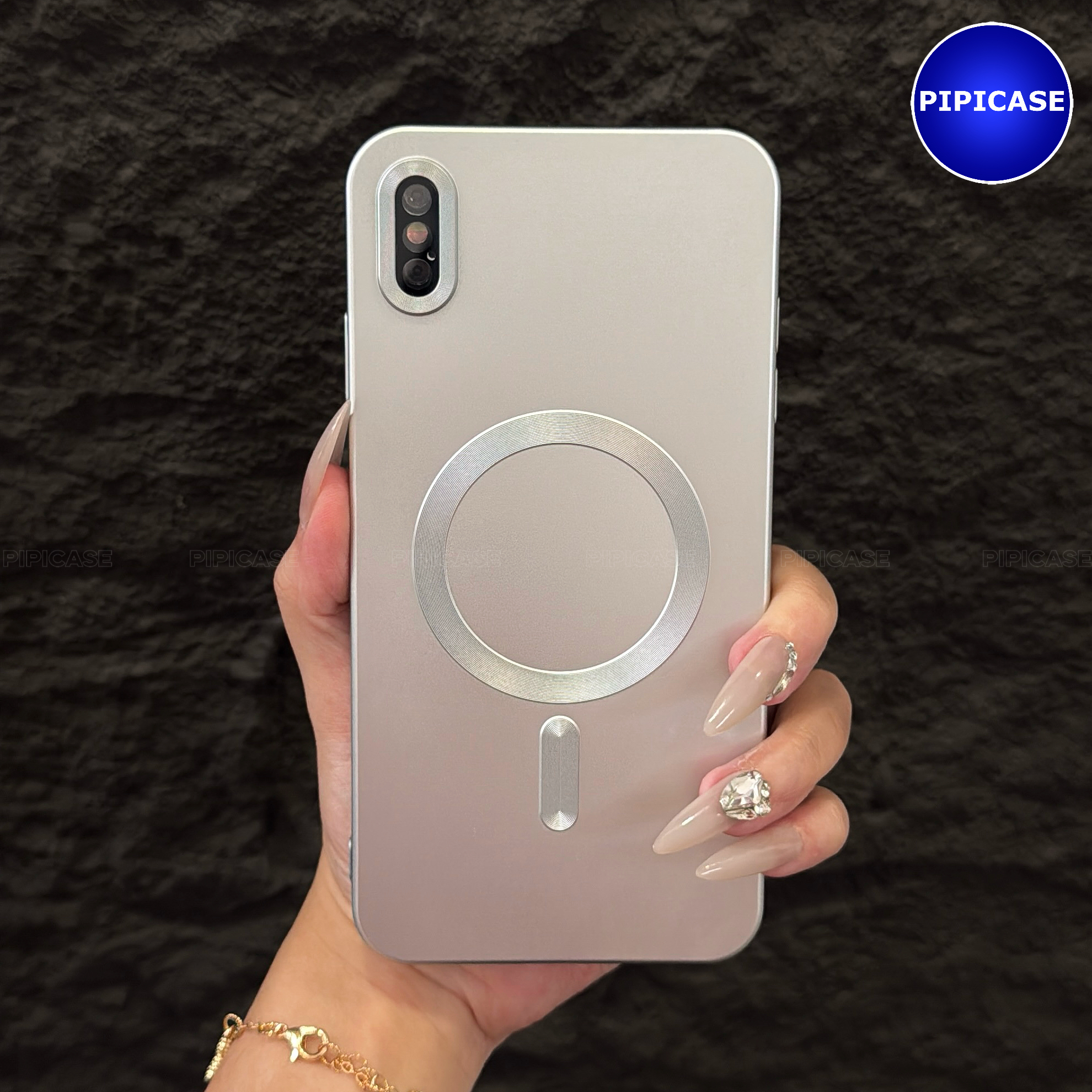 Ốp Lưng iPhone XS Max - Ops - Bạc_thumbnail_1