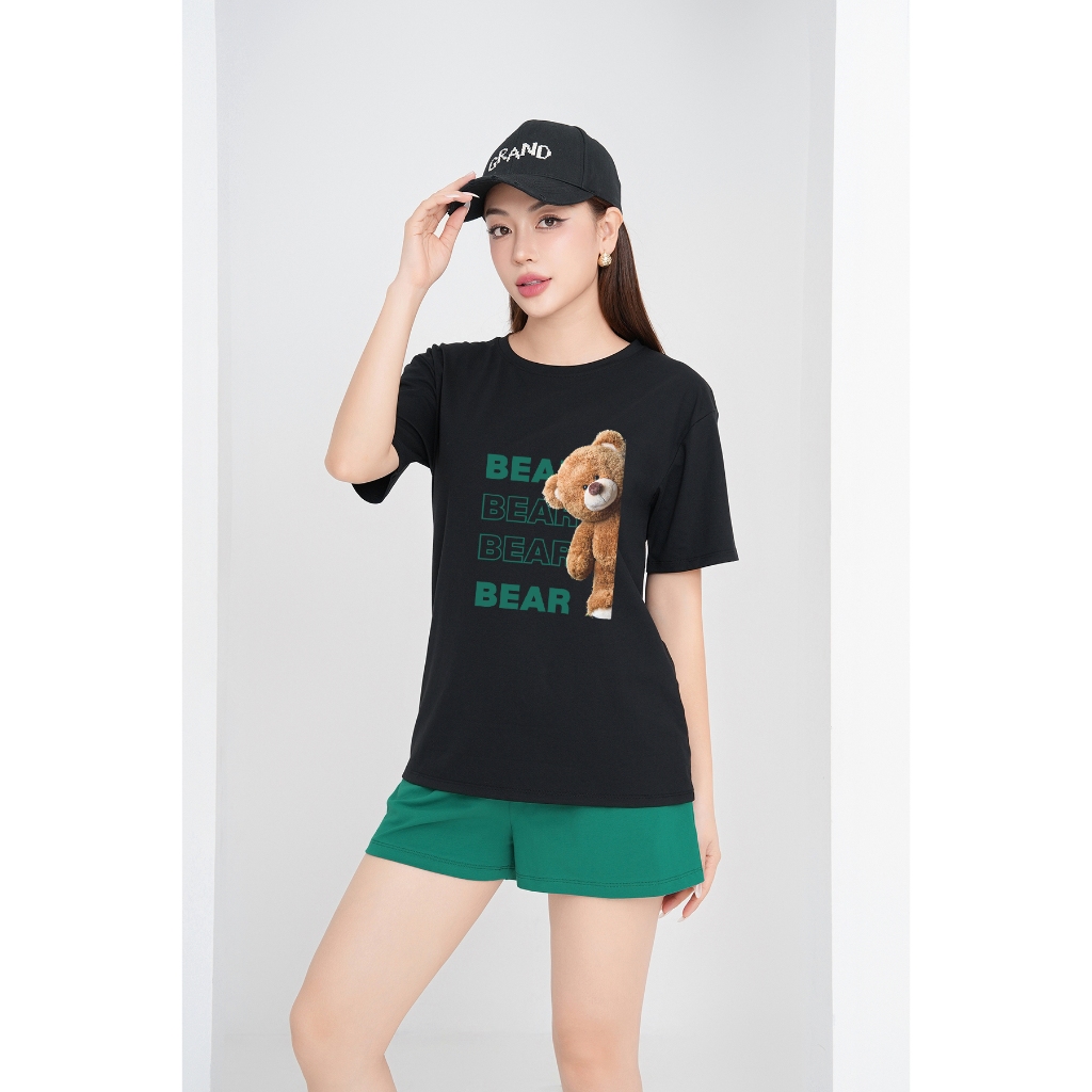 [XẢ KHO BỘ FORM RỘNG] -  Bộ quần áo thun nữ dáng rộng nhiều hình in - LOZA XB013_thumbnail_28
