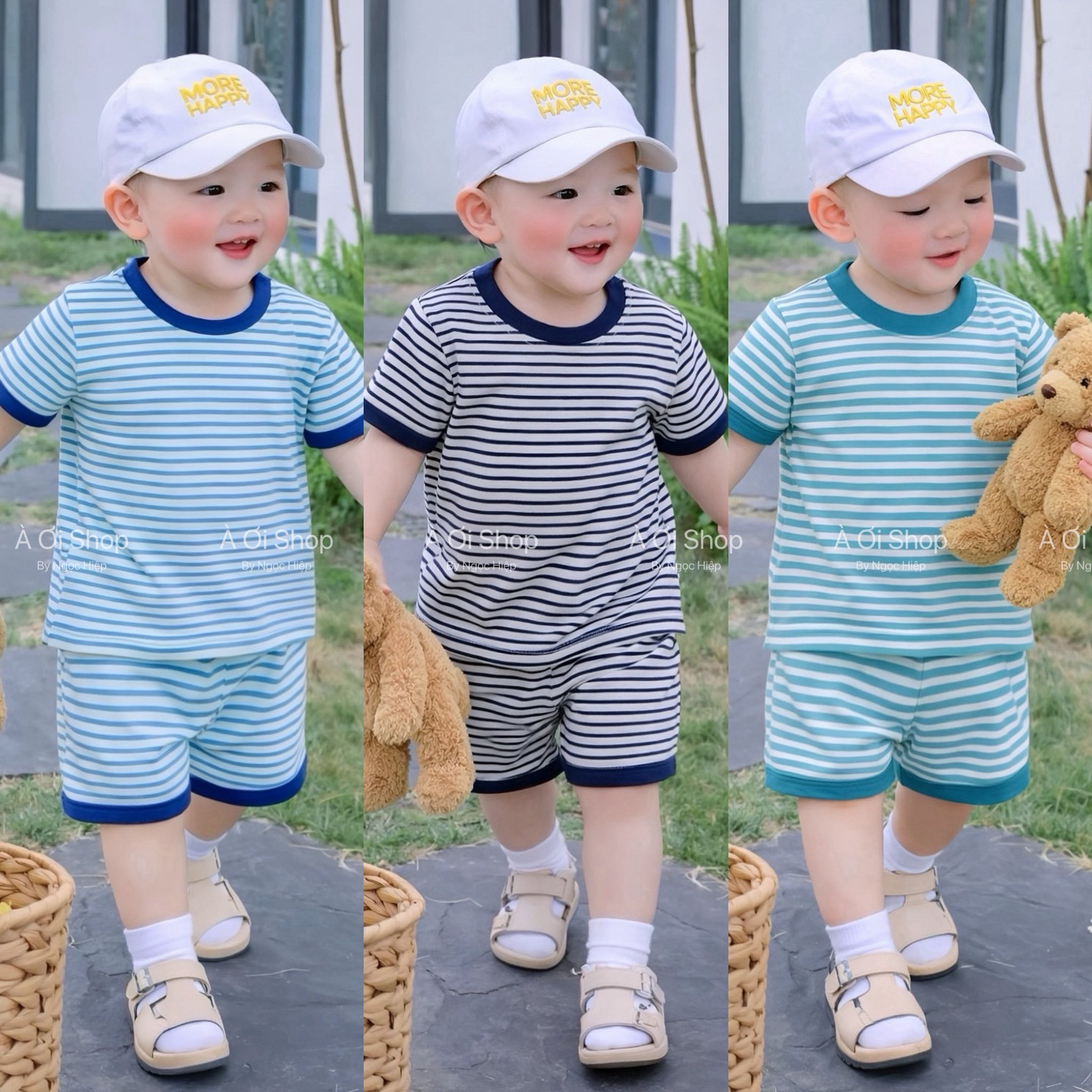 N76 BỘ CỘC MINKEY SỌC NGANG MÃ 2 ( MÀU NGẪU NHIÊN ) - A003.139