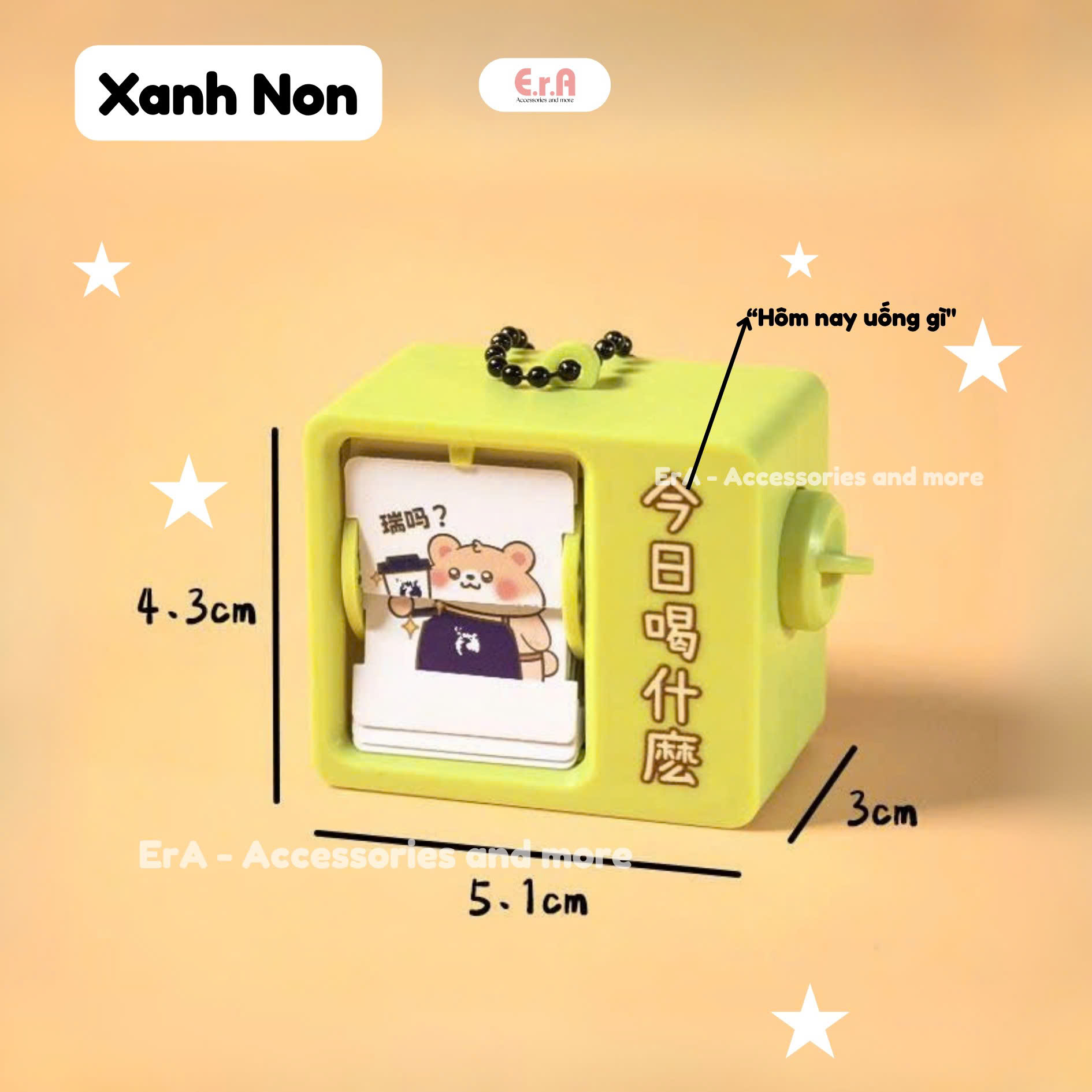 Móc khóa Ảnh xoay Album ảnh DIY_thumbnail_11