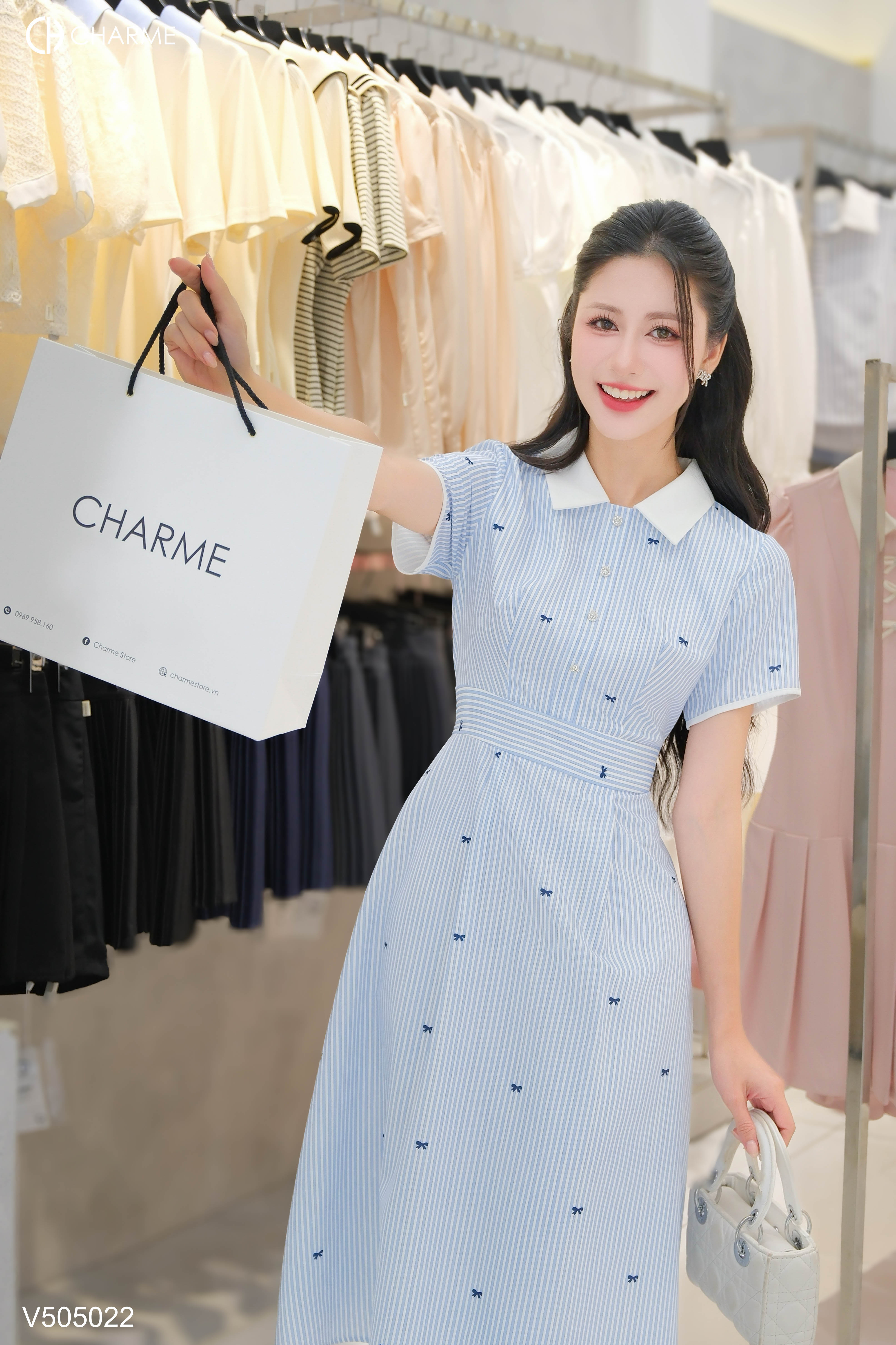 Váy sơ mi cố phối dáng dài_thumbnail_6