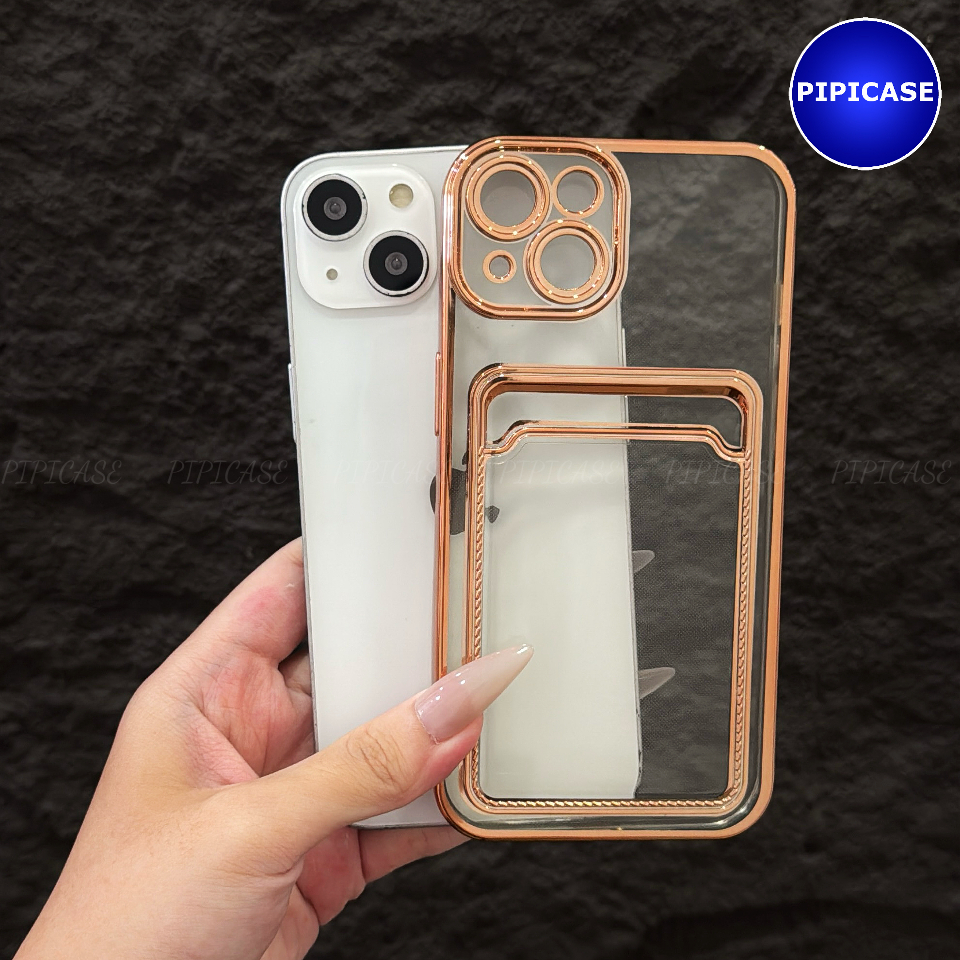 Ốp Lưng iPhone 14 - Ốp Thẻ - Vàng_thumbnail_2