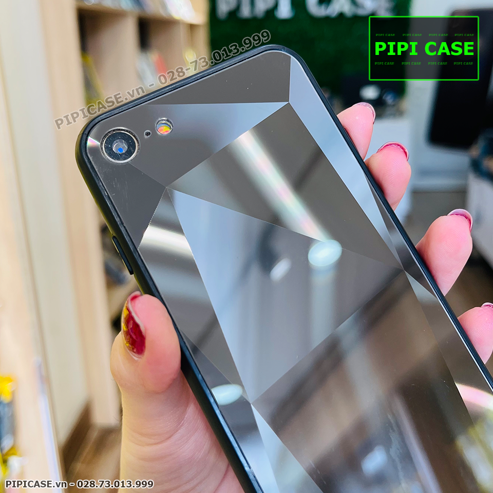 Ốp Lưng iPhone 7 / 8 - Kim Cương 6D - Đen_thumbnail_4