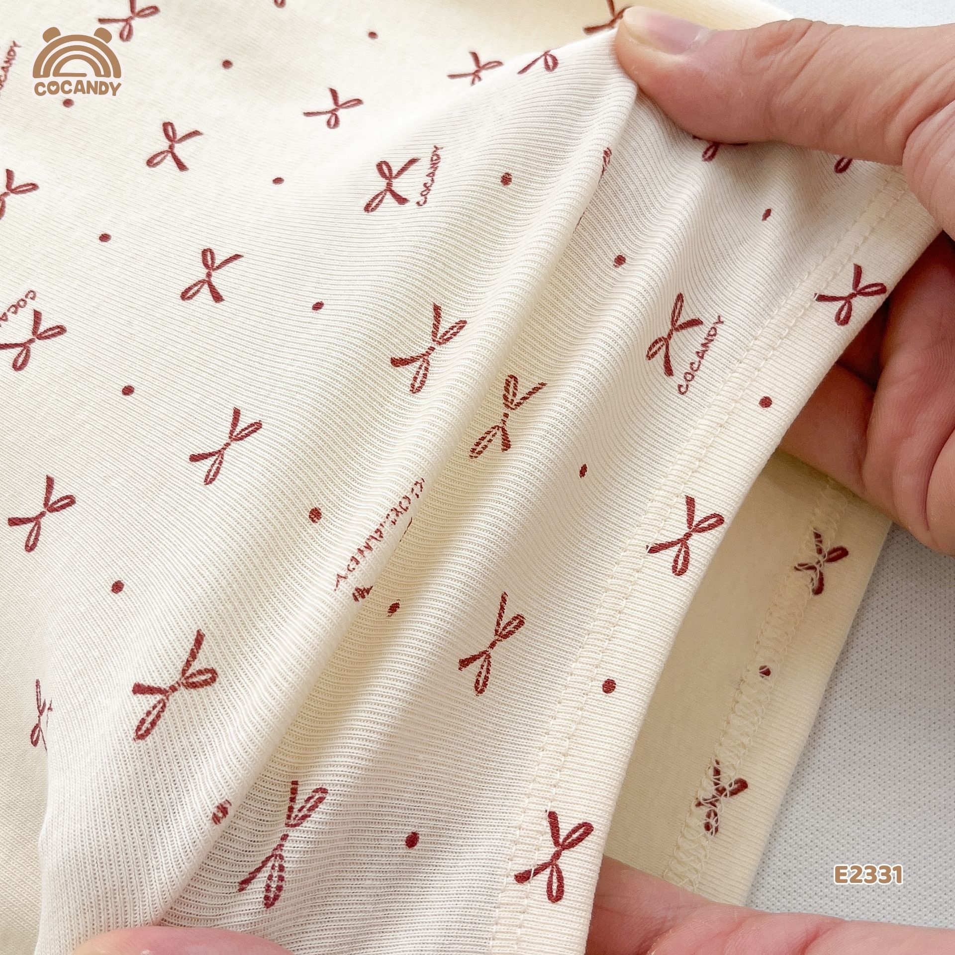 Áo sát nách cotton BE hình nơ đỏ_thumbnail_4