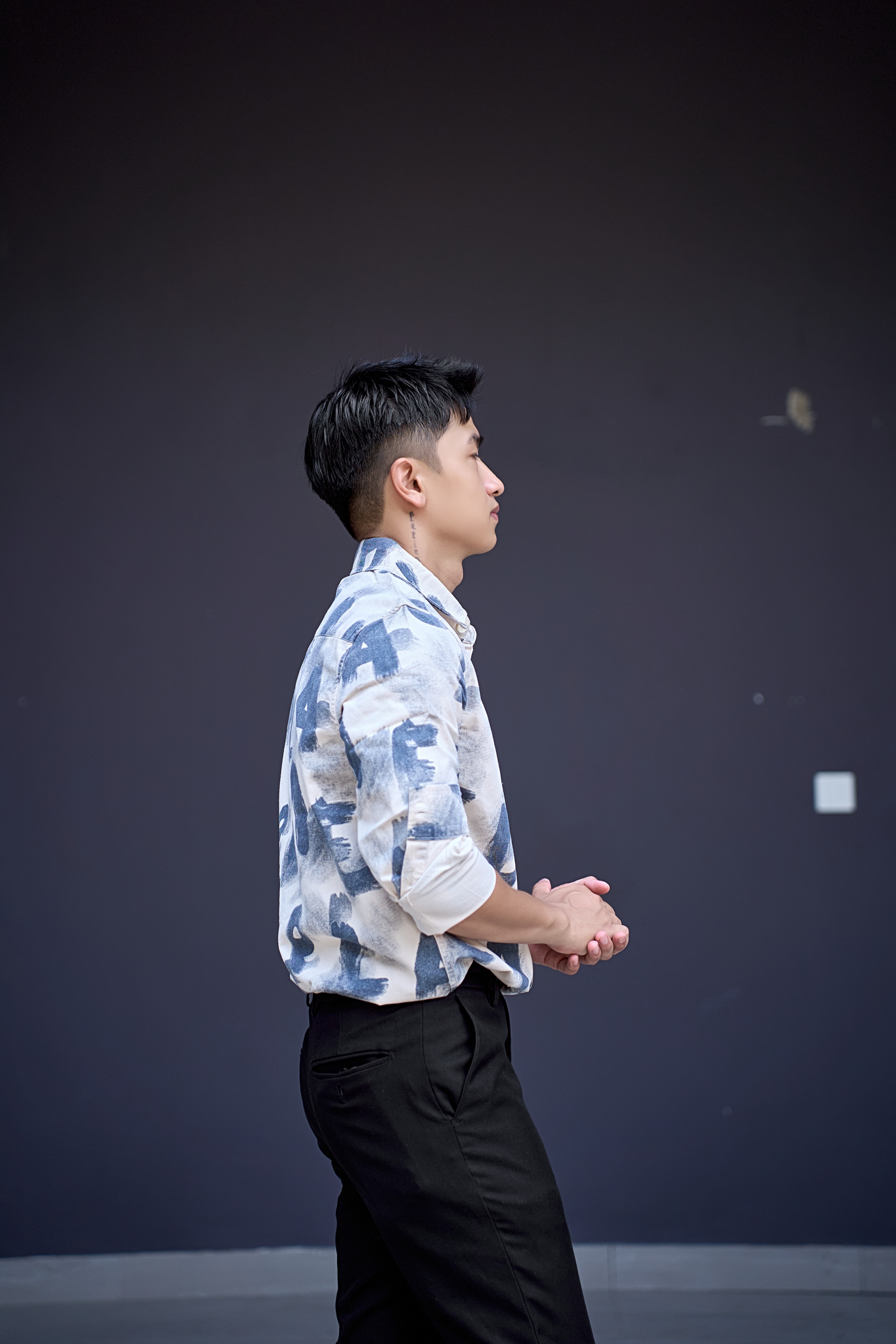 SA110 - Áo sơ mi nam dài tay in chữ nghệ thuật phong cách Nhật, chất cotton mềm mại, form rộng rãi thời thượng_thumbnail_11