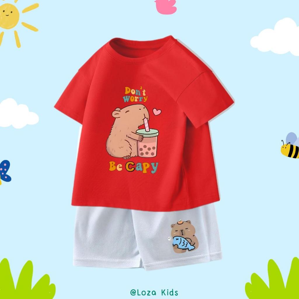 [XẢ KHO BỘ BÉ TRAI SIZE140] Bộ đồ cho bé trai nhiều mẫu - Quần áo bé trai  từ 26-30kg - Loza Kids XB009_thumbnail_20
