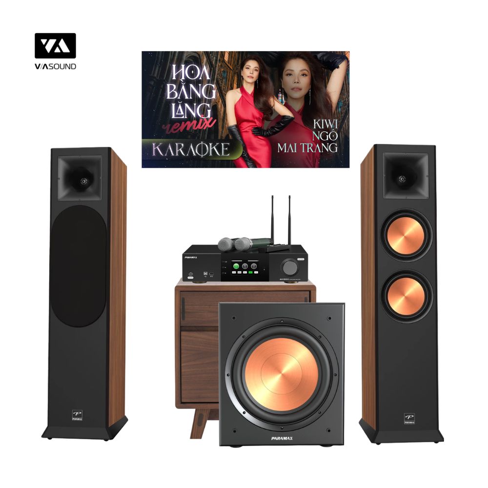 DÀN KARAOKE PARAMAX EURO 8 LIMITED - PA4