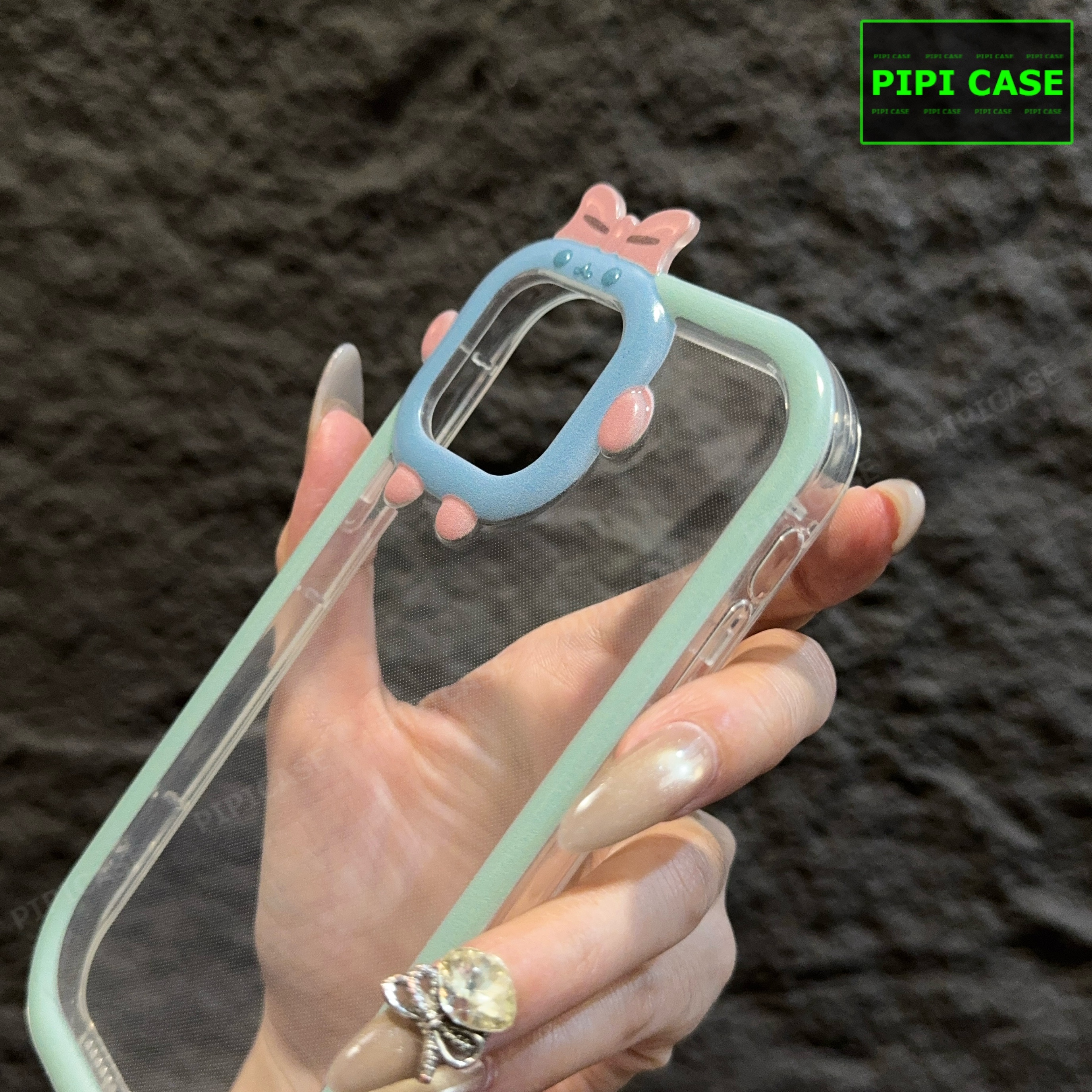 Ốp Lưng iPhone 14 Plus - Chic Cute - Xanh Mint_thumbnail_2