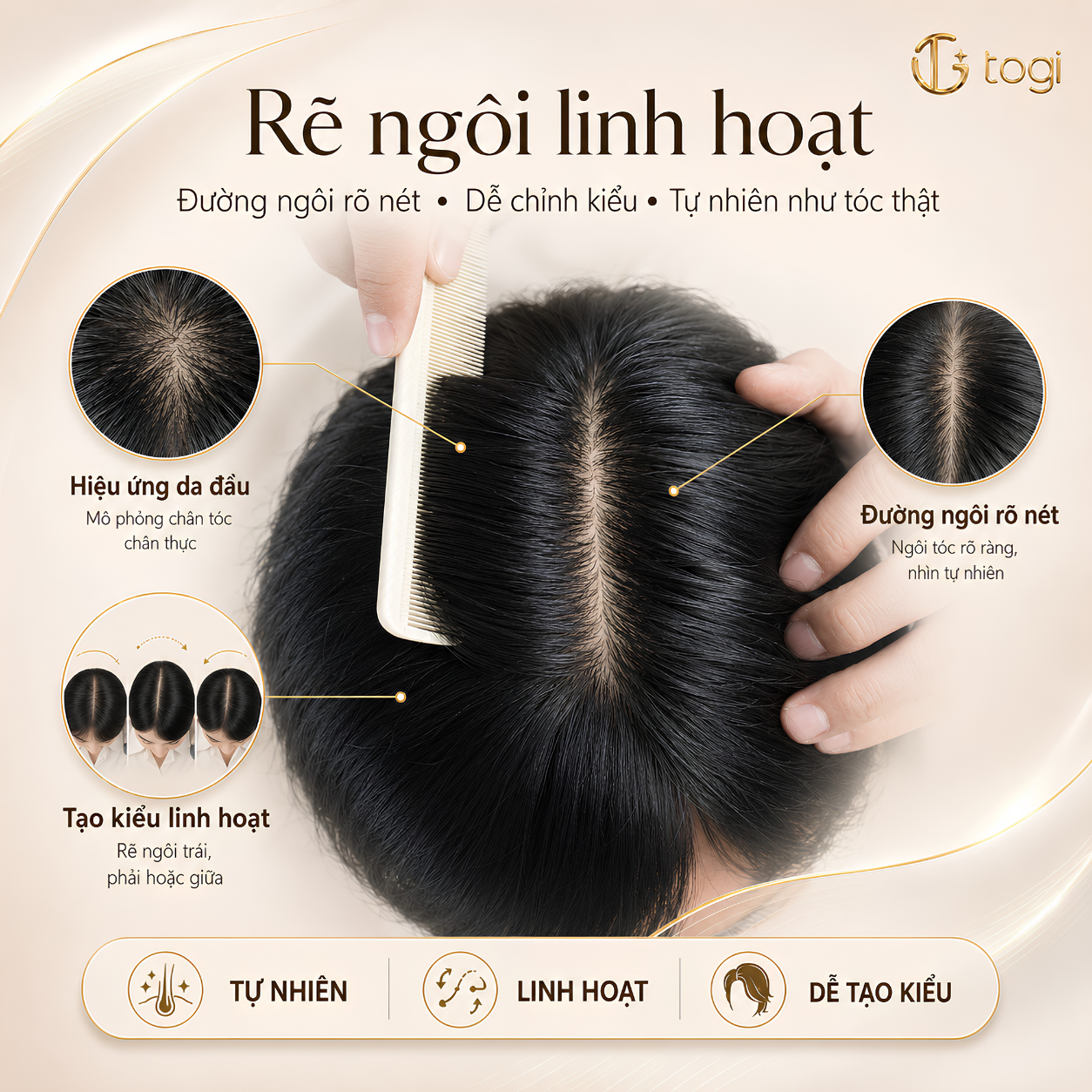 Xoay dinh tu nhien Togi65