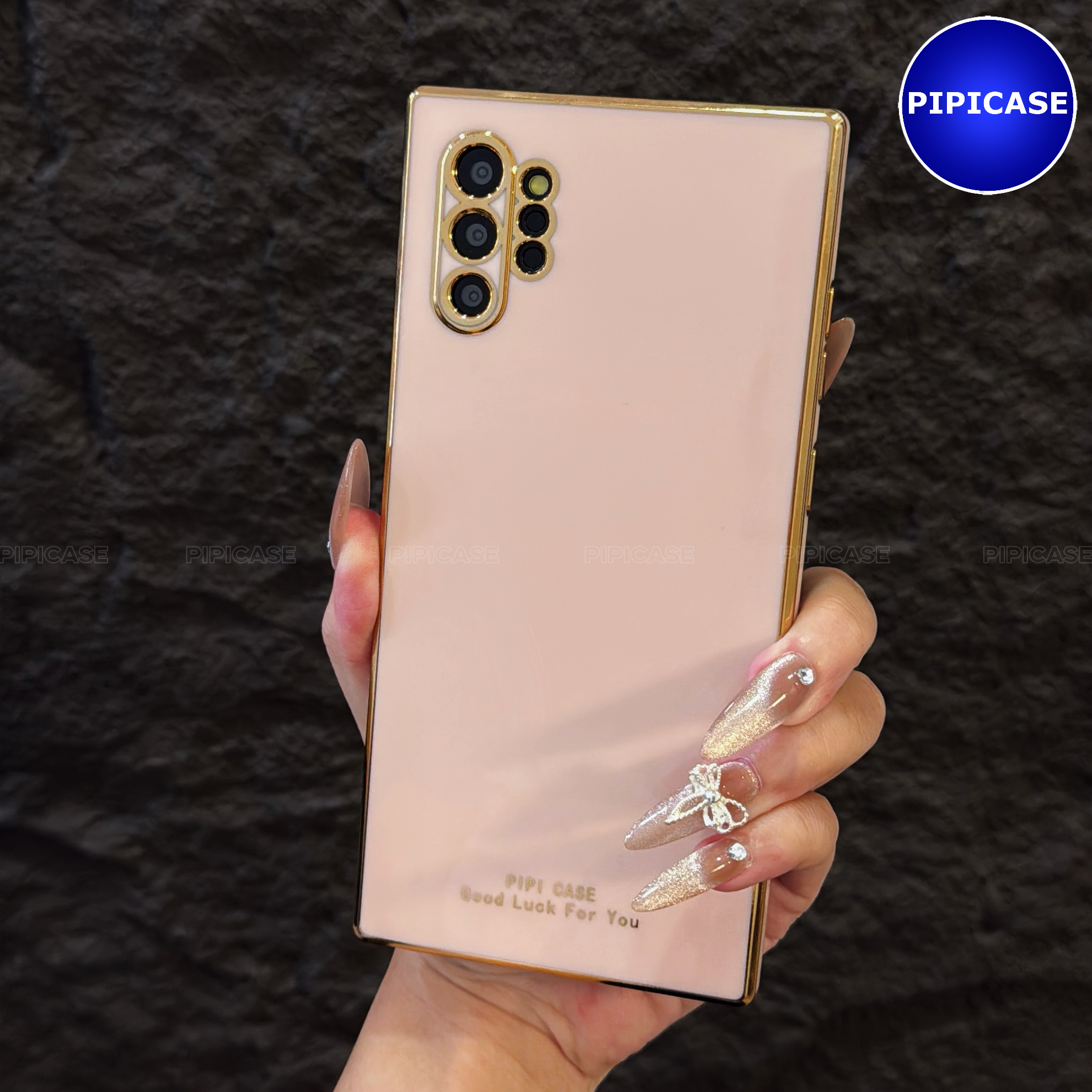 Ốp Lưng Samsung Note 10 Plus 5G - Royal - Rose Gold