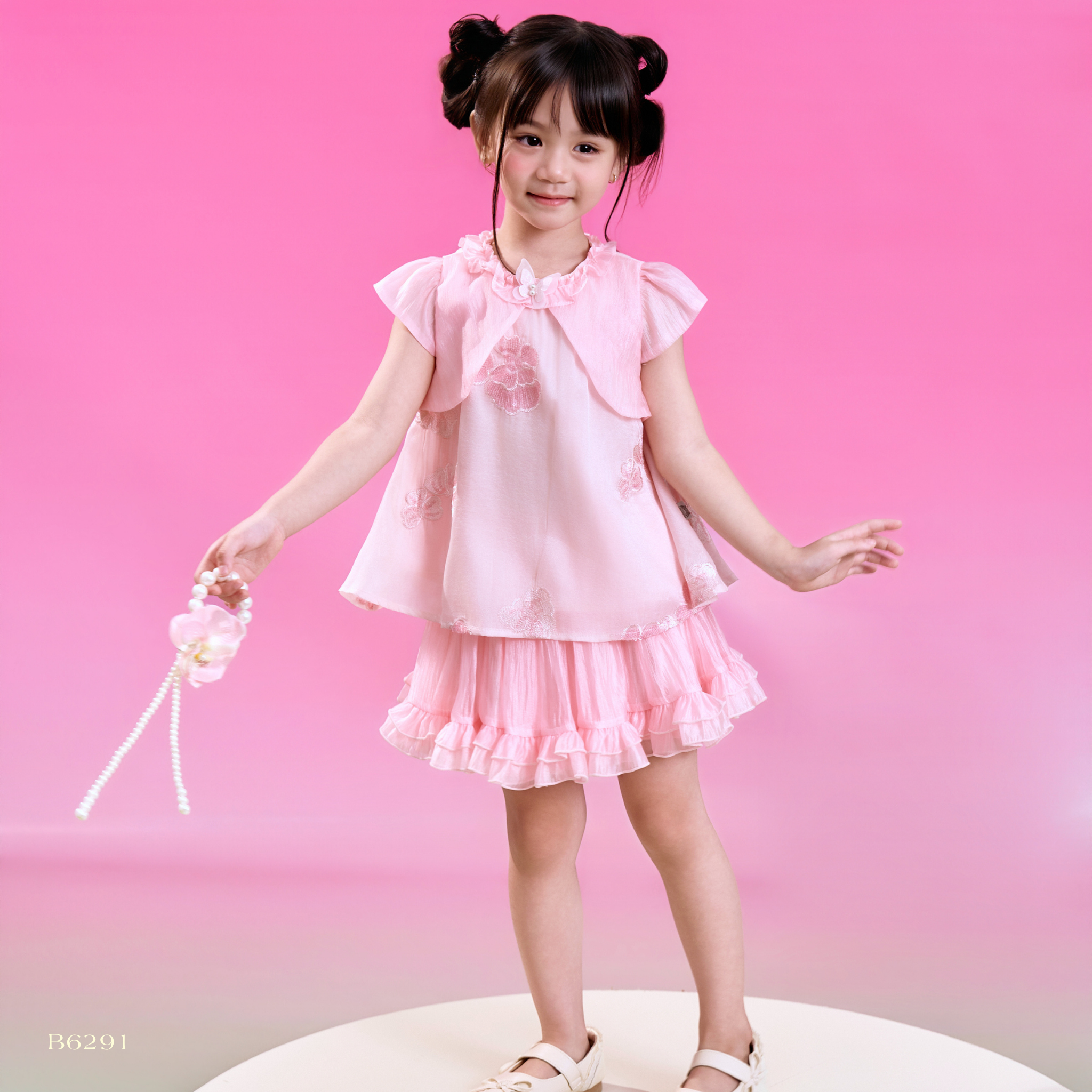 Bộ yếm HỒNG 
