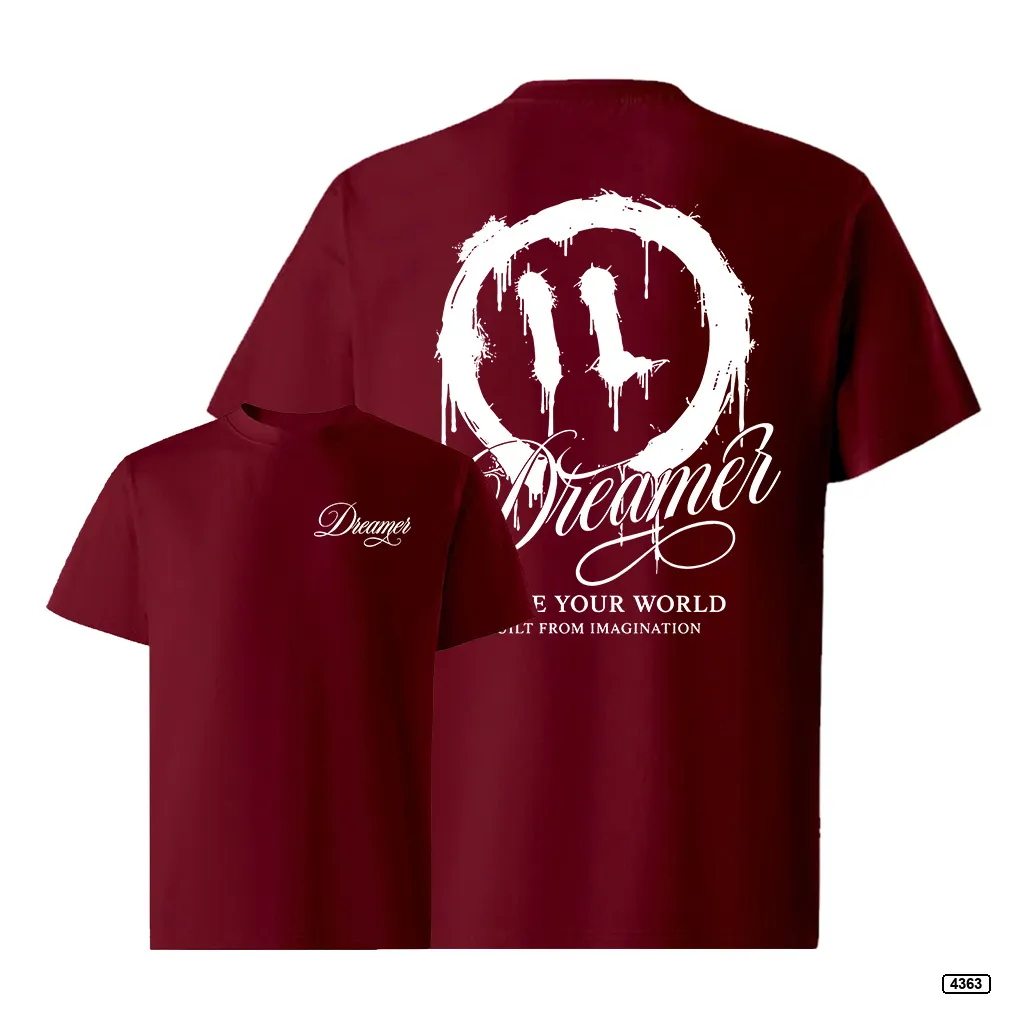 Áo thun nam form rộng Dreamer Slogan TeePrint 4363_thumbnail_17