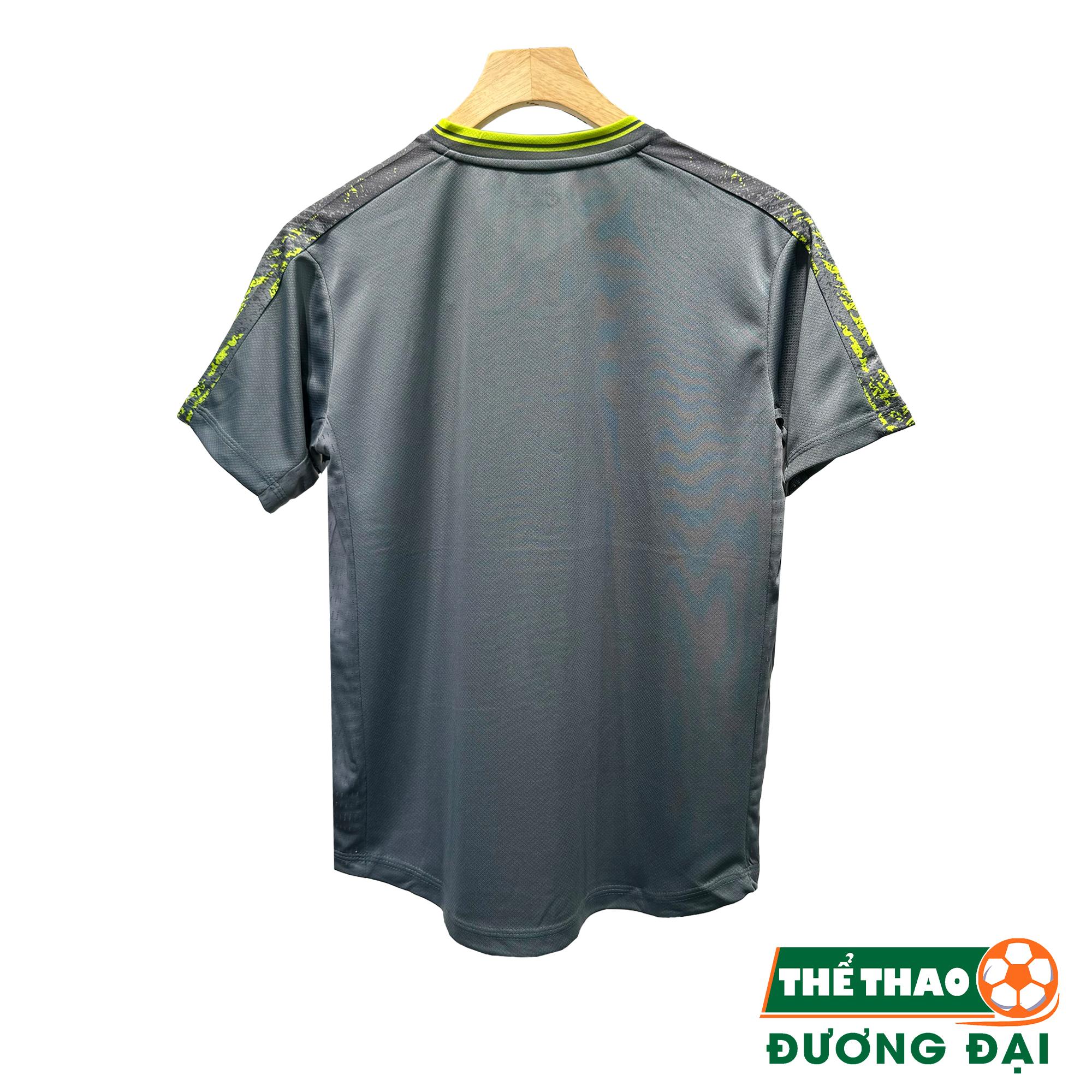 Quần Áo Bóng Đá Đồ Đá Banh Thiết Kế HD Klorist Xám Thun Mè Cao Cấp Thoáng Khí Thể Thao Đương Đại Top Sport_thumbnail_1