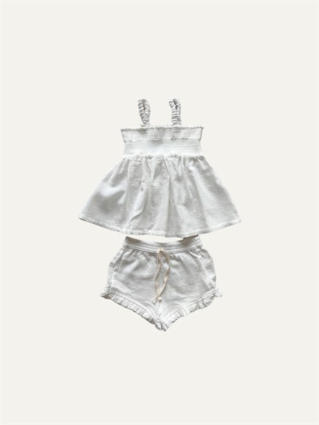 Elle Muslin Shirt (Áo Hai Dây Xô