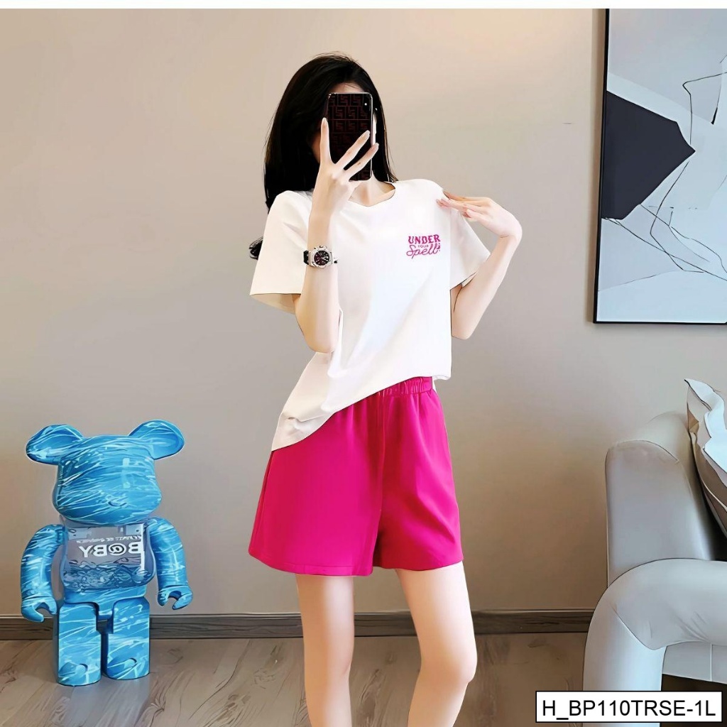 [XẢ KHO BỘ FORM RỘNG] -  Bộ quần áo thun nữ dáng rộng nhiều hình in - LOZA XB013_thumbnail_51