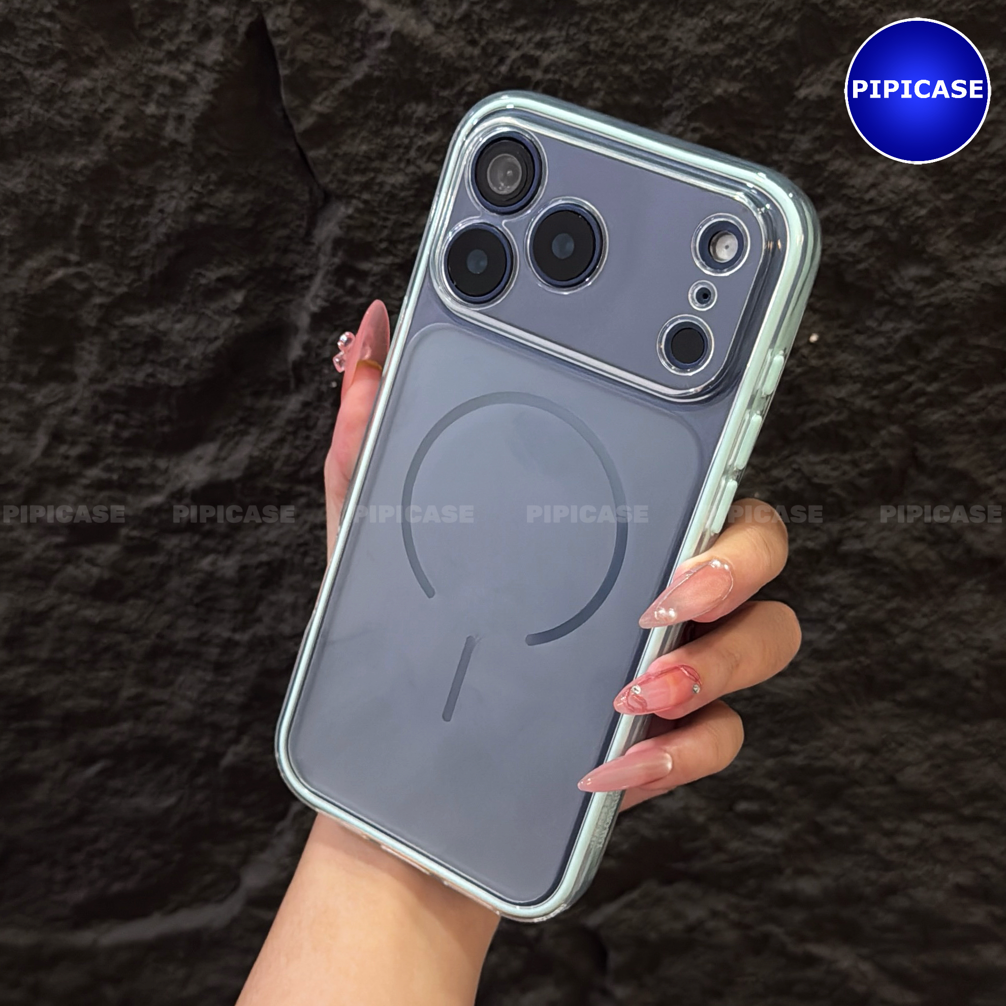 Ốp Lưng iPhone 17 Pro Max - Lucye - Xanh Mint_thumbnail_14