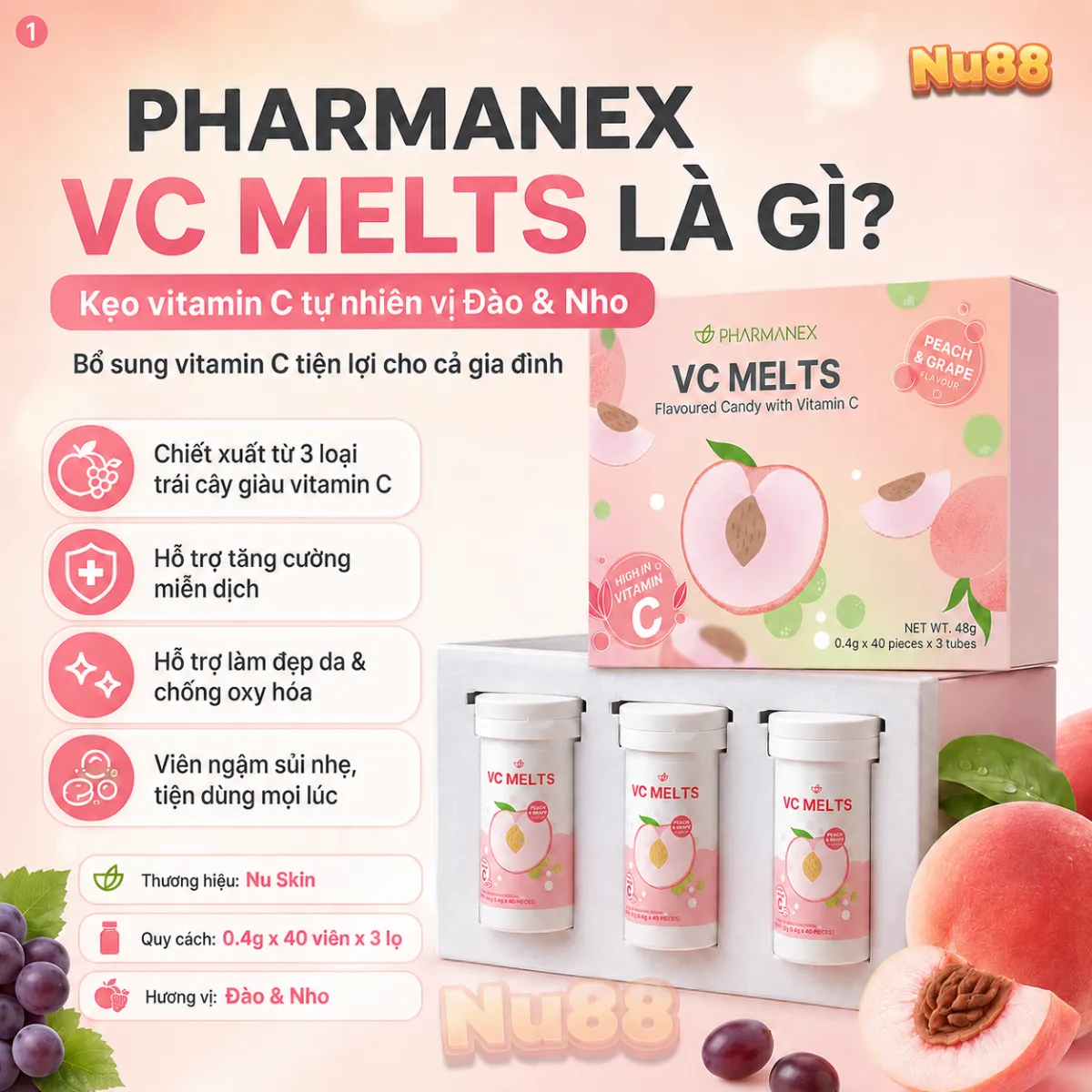 VC Melts Vitamin C NuSkin